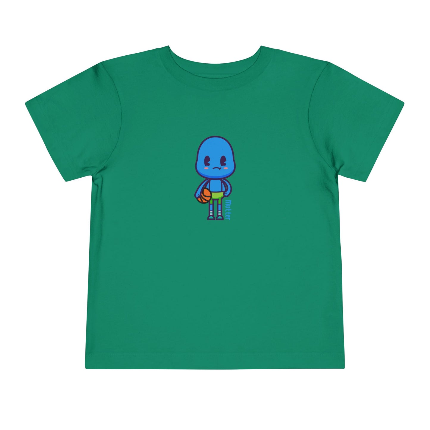 Mutter “Hoops” Toddler Tee – Basketball Game Time Kids Shirt