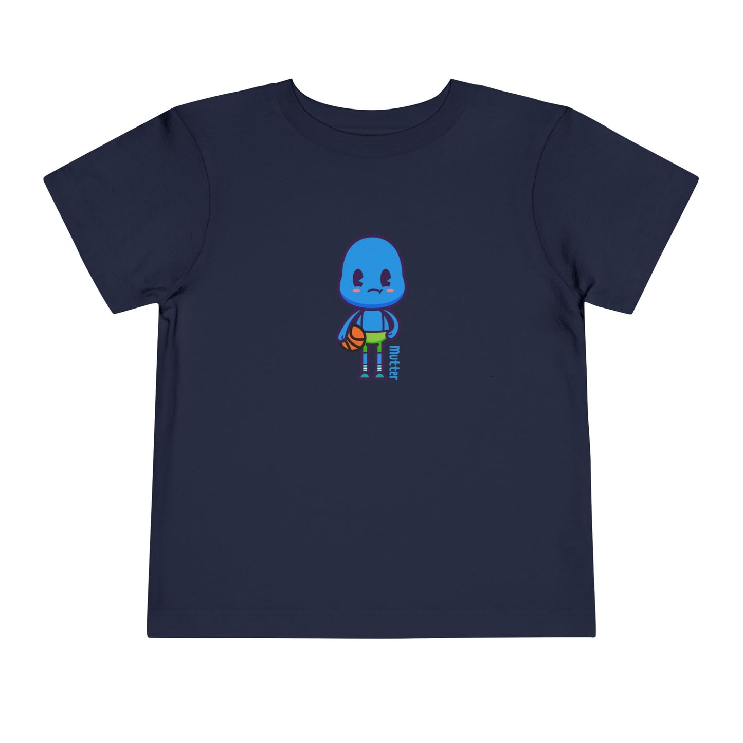 Mutter “Hoops” Toddler Tee – Basketball Game Time Kids Shirt