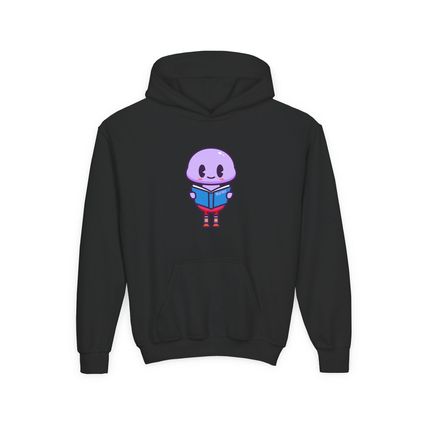 Murmur’s Storytime Youth Hoodie – Cozy Character Sweatshirt for Kids