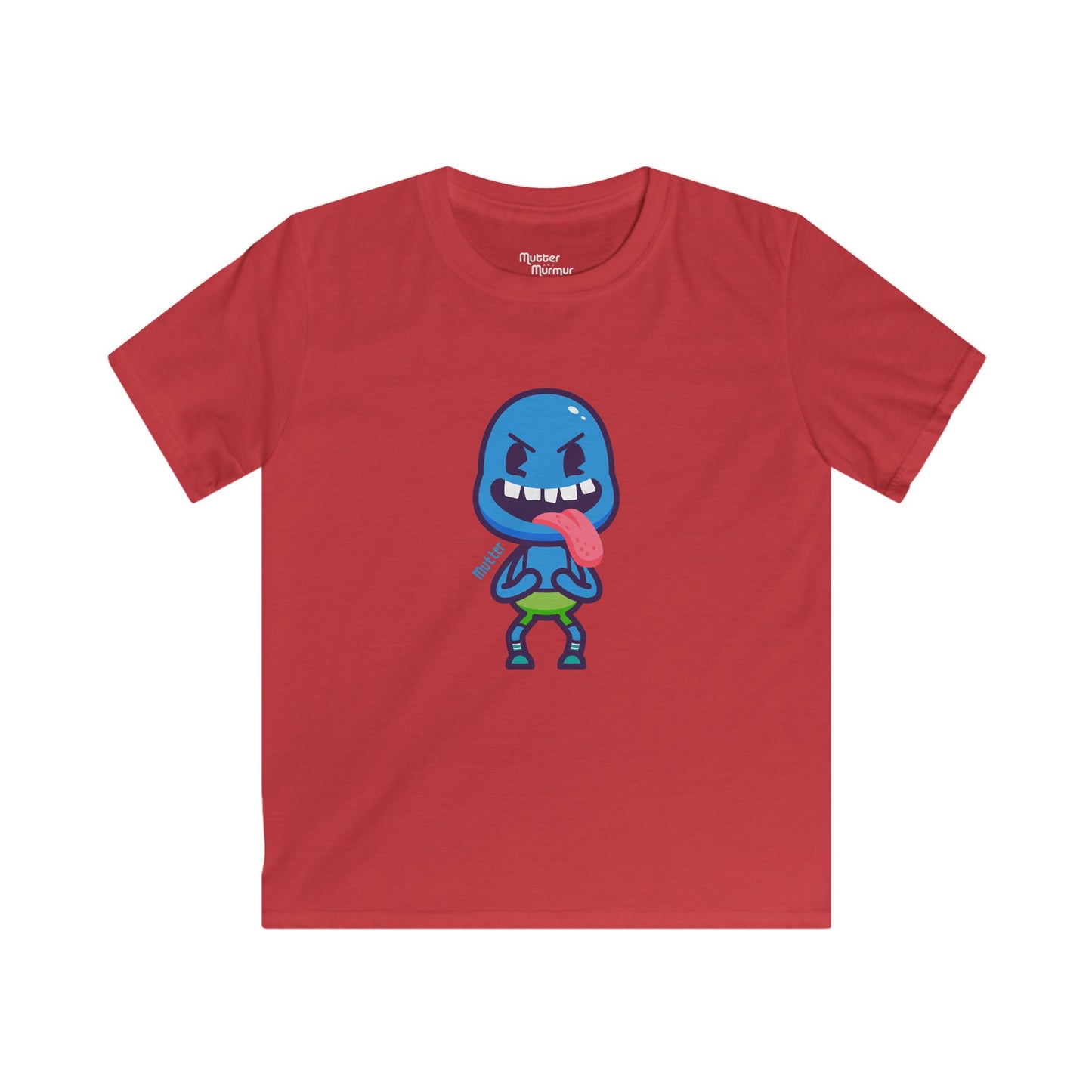 Mutter’s Big Smile Youth Tee – Fun Character T-Shirt for Kids