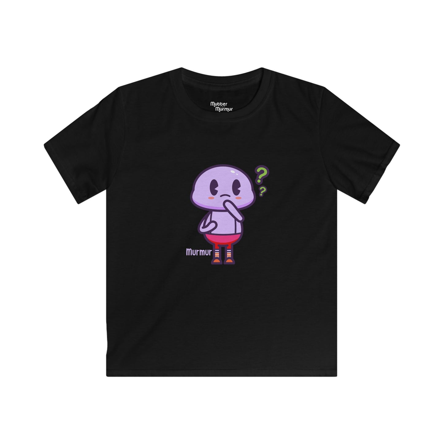 Murmur Curious Youth Tee – Fun Character Kids T-Shirt