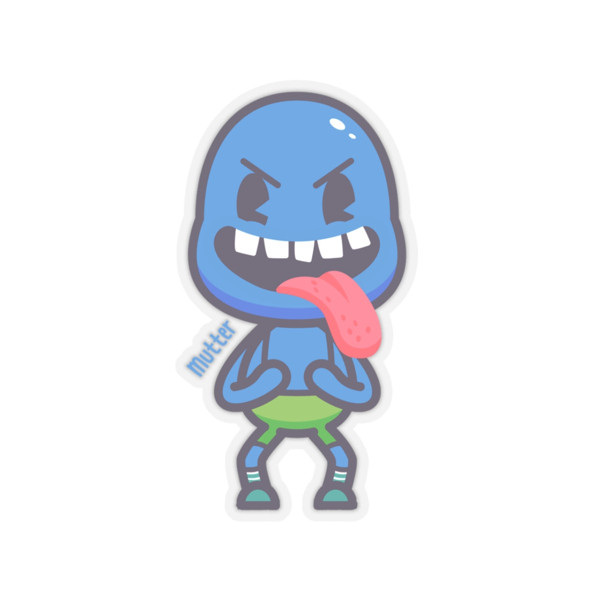 Character Sticker: Mutter Smiles