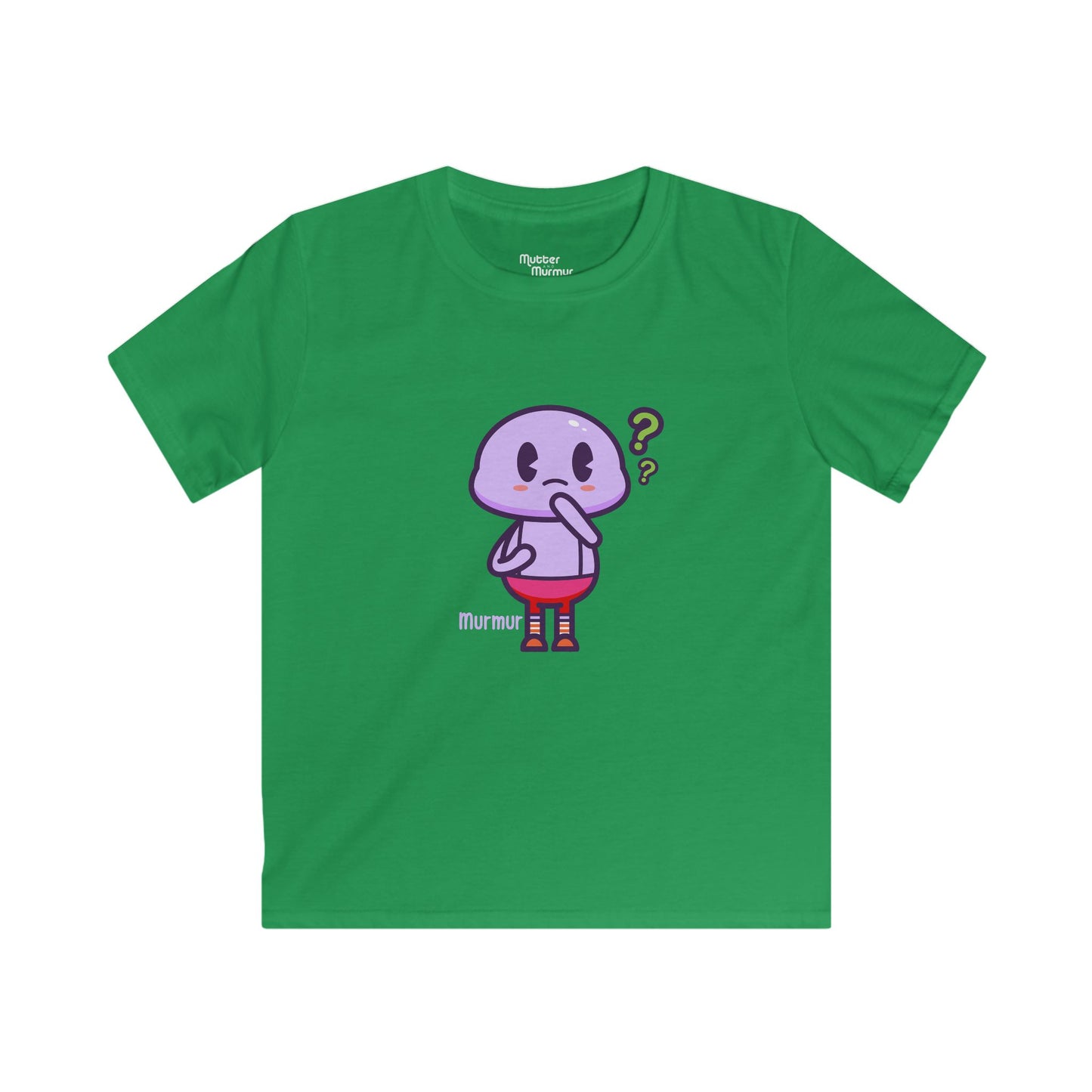 Murmur Curious Youth Tee – Fun Character Kids T-Shirt