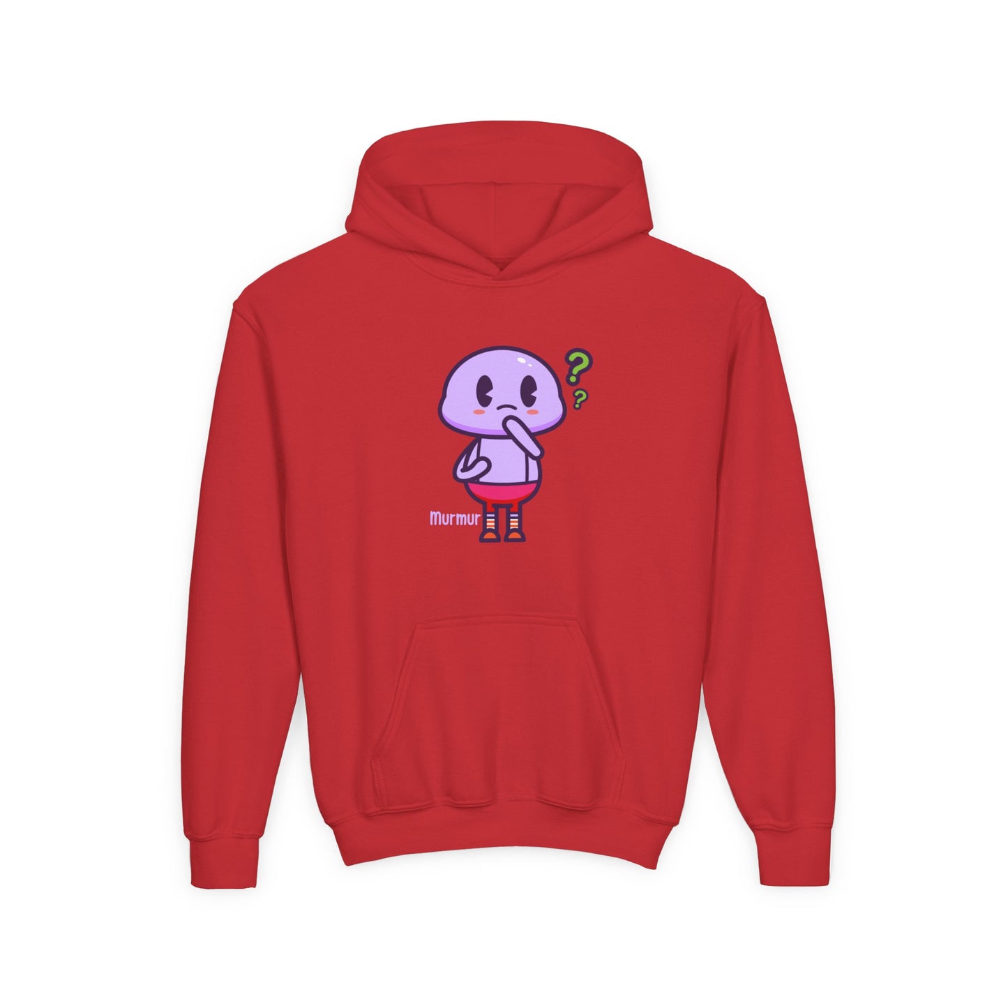 Murmur’s Curious Youth Hoodie – Fun Character Sweatshirt for Kids