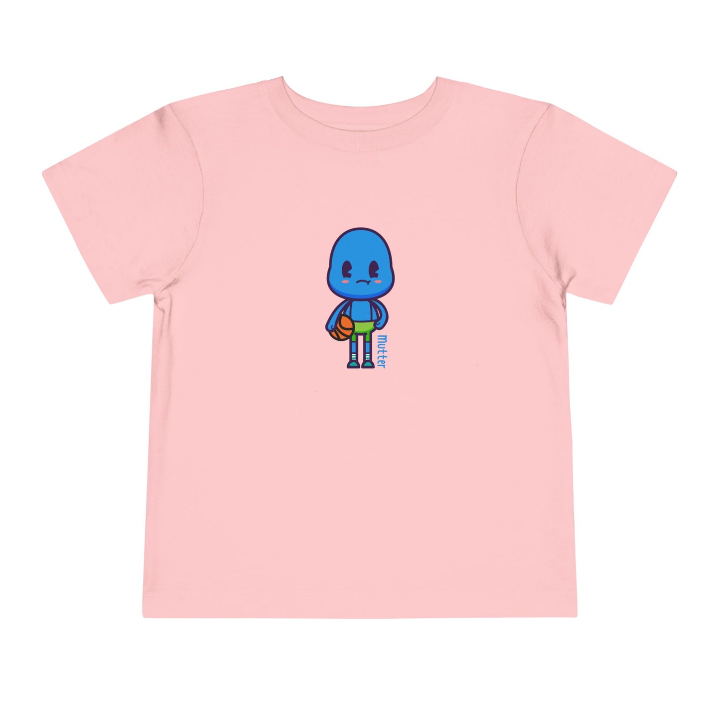 Mutter “Hoops” Toddler Tee – Basketball Game Time Kids Shirt