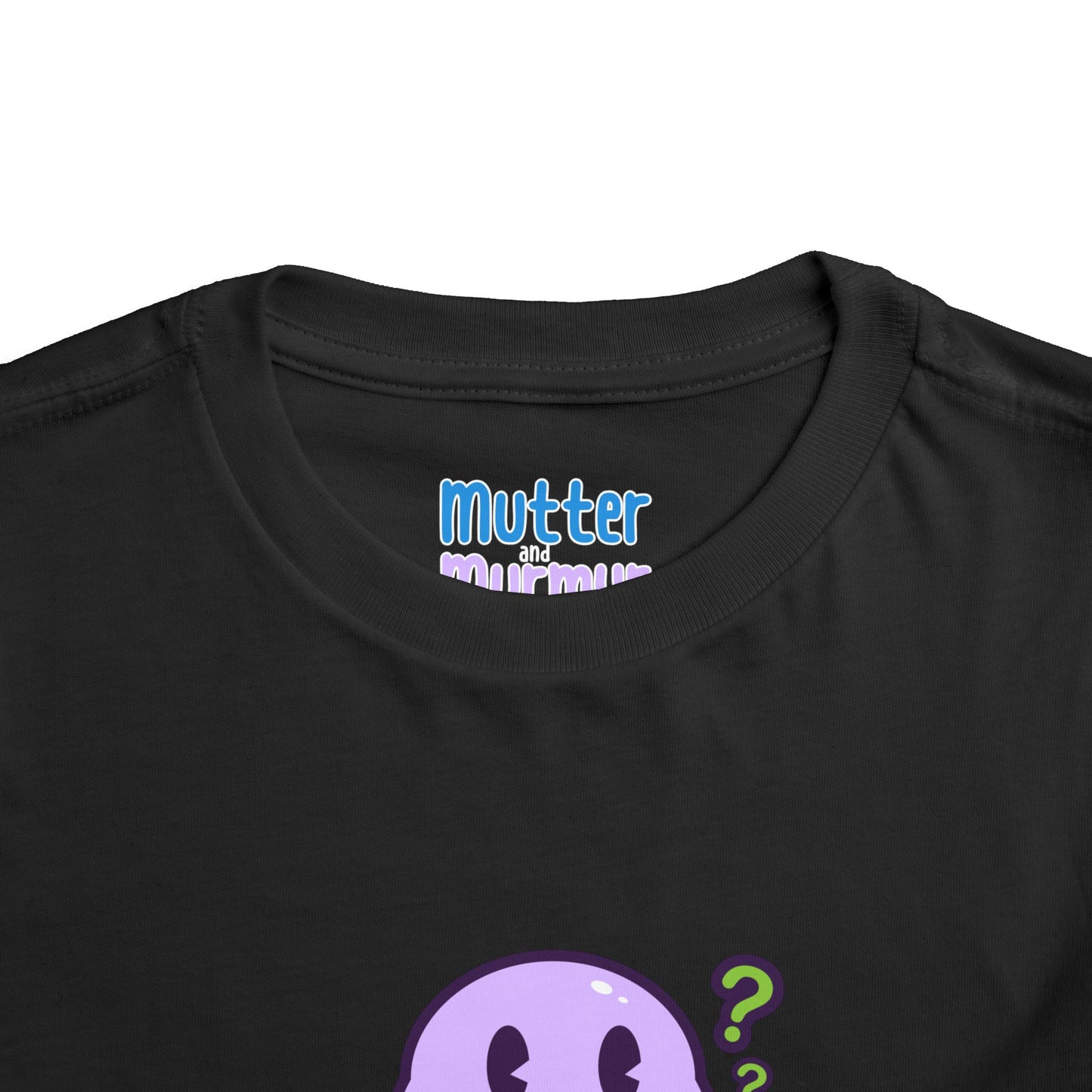 Murmur Curious Toddler Tee - Cute Character Design for Kids