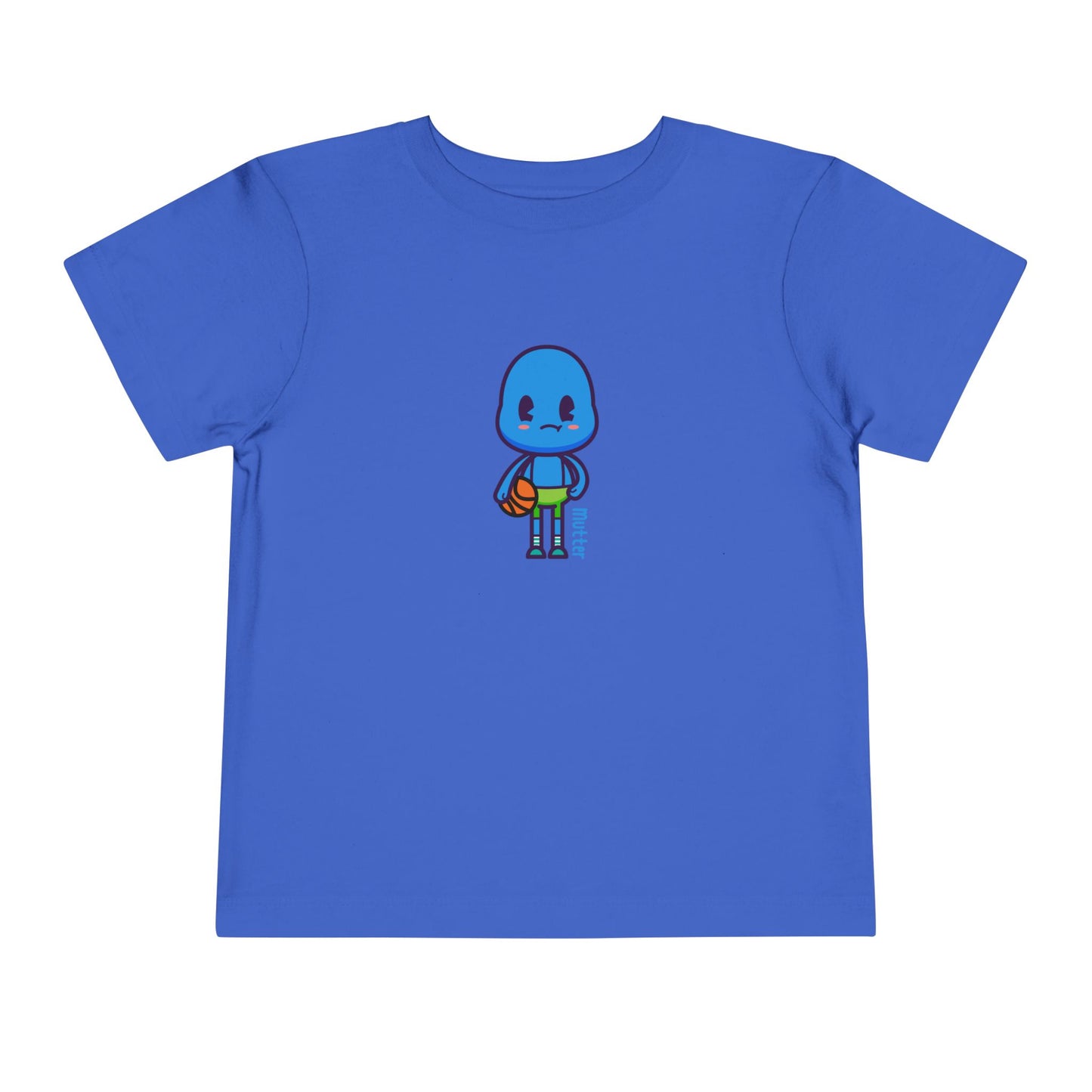 Mutter “Hoops” Toddler Tee – Basketball Game Time Kids Shirt