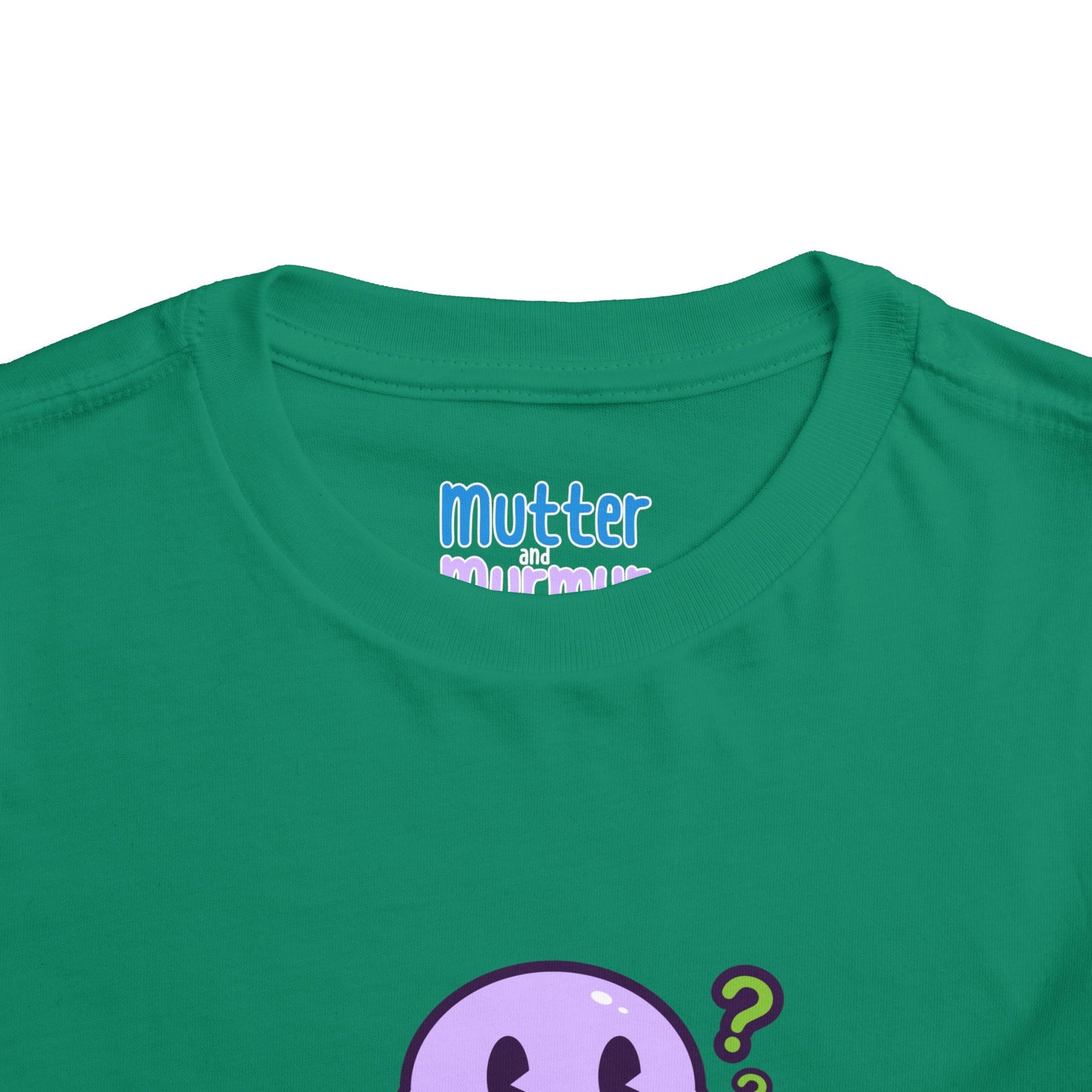 Murmur Curious Toddler Tee - Cute Character Design for Kids