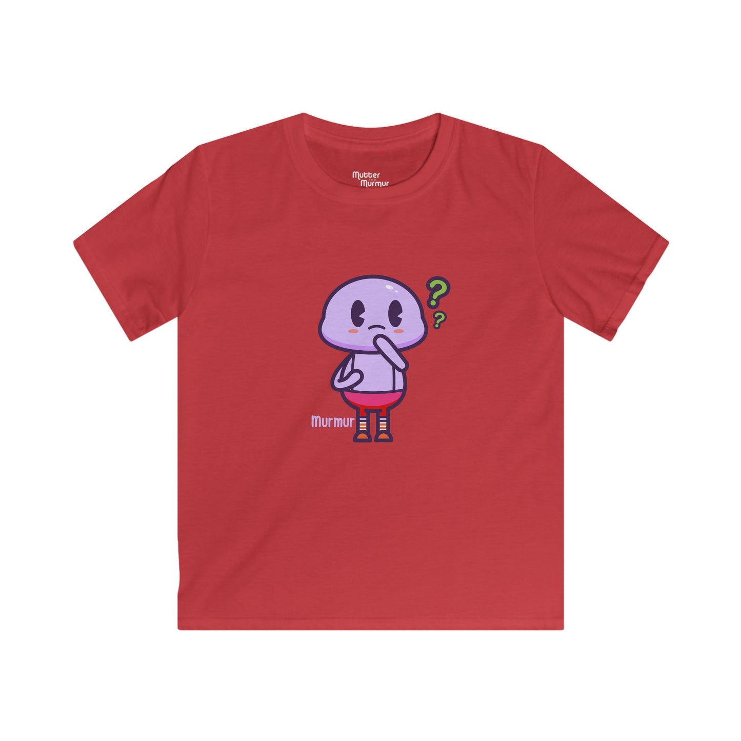 Murmur Curious Youth Tee – Fun Character Kids T-Shirt