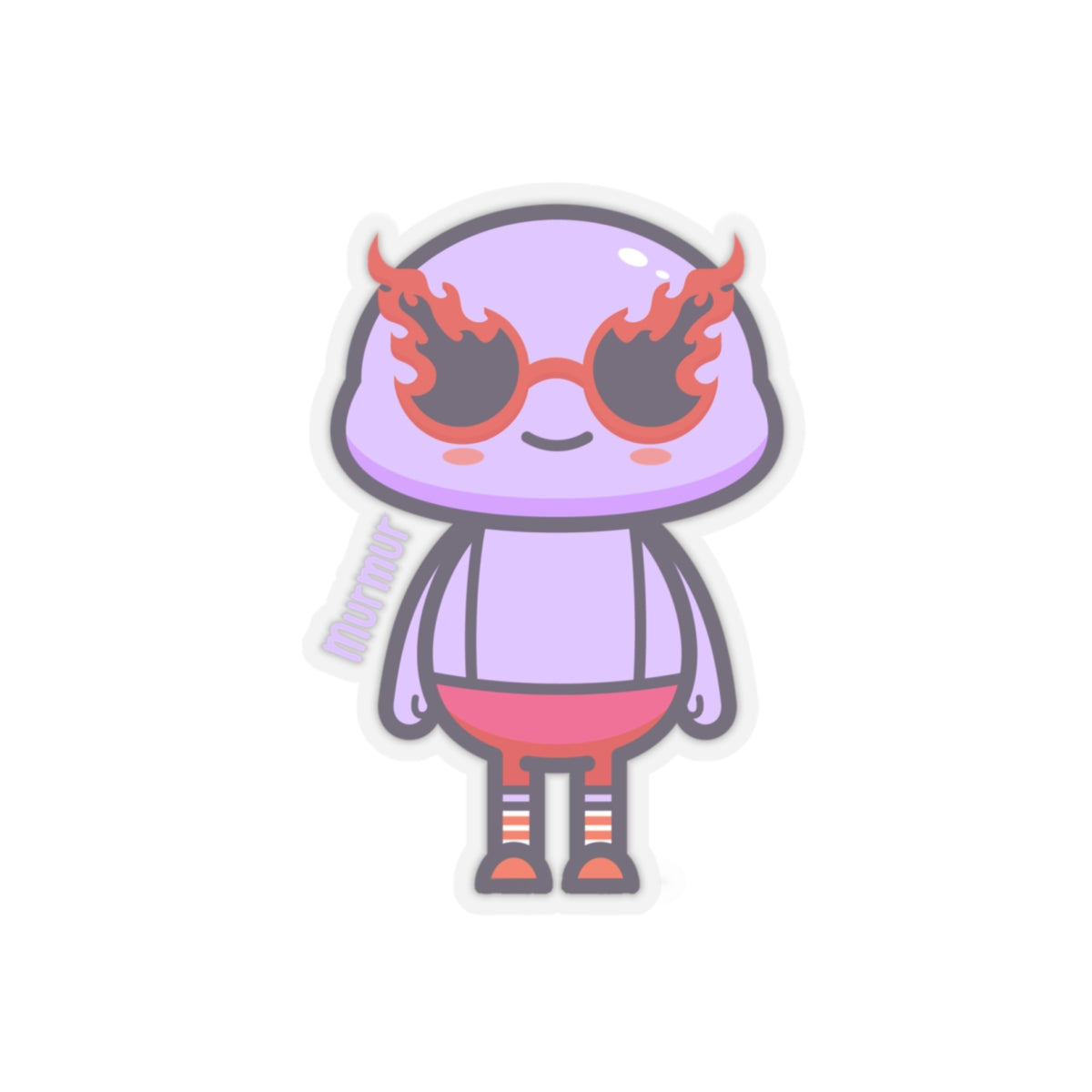 Character Sticker - Murmur is Fired Up