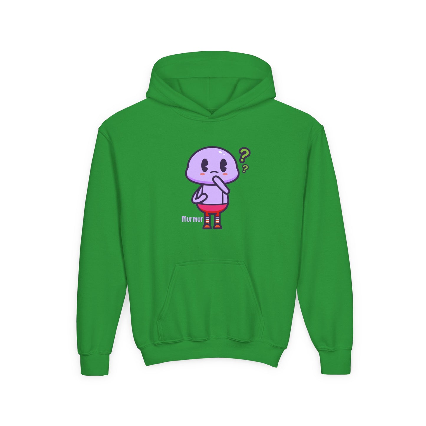 Murmur’s Curious Youth Hoodie – Fun Character Sweatshirt for Kids