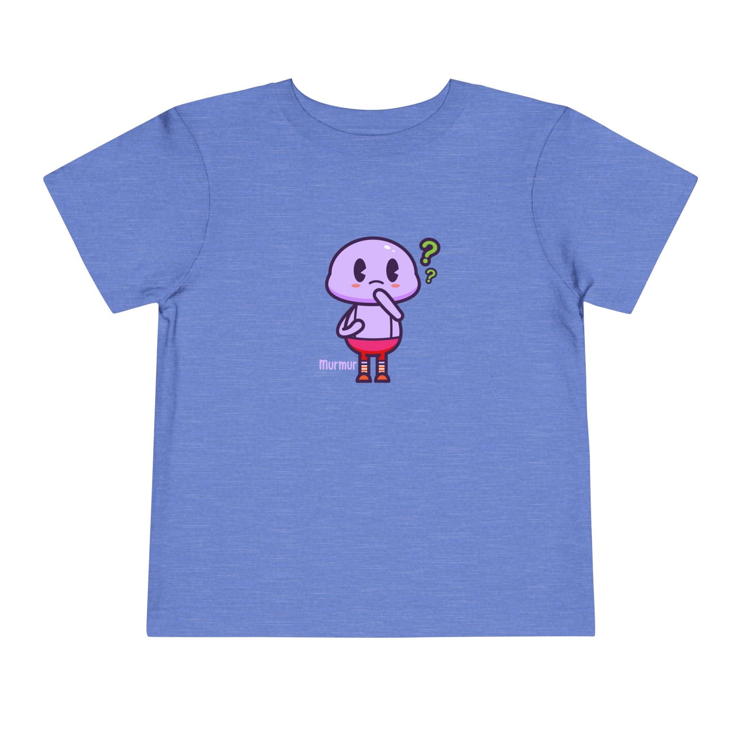Murmur Curious Toddler Tee - Cute Character Design for Kids
