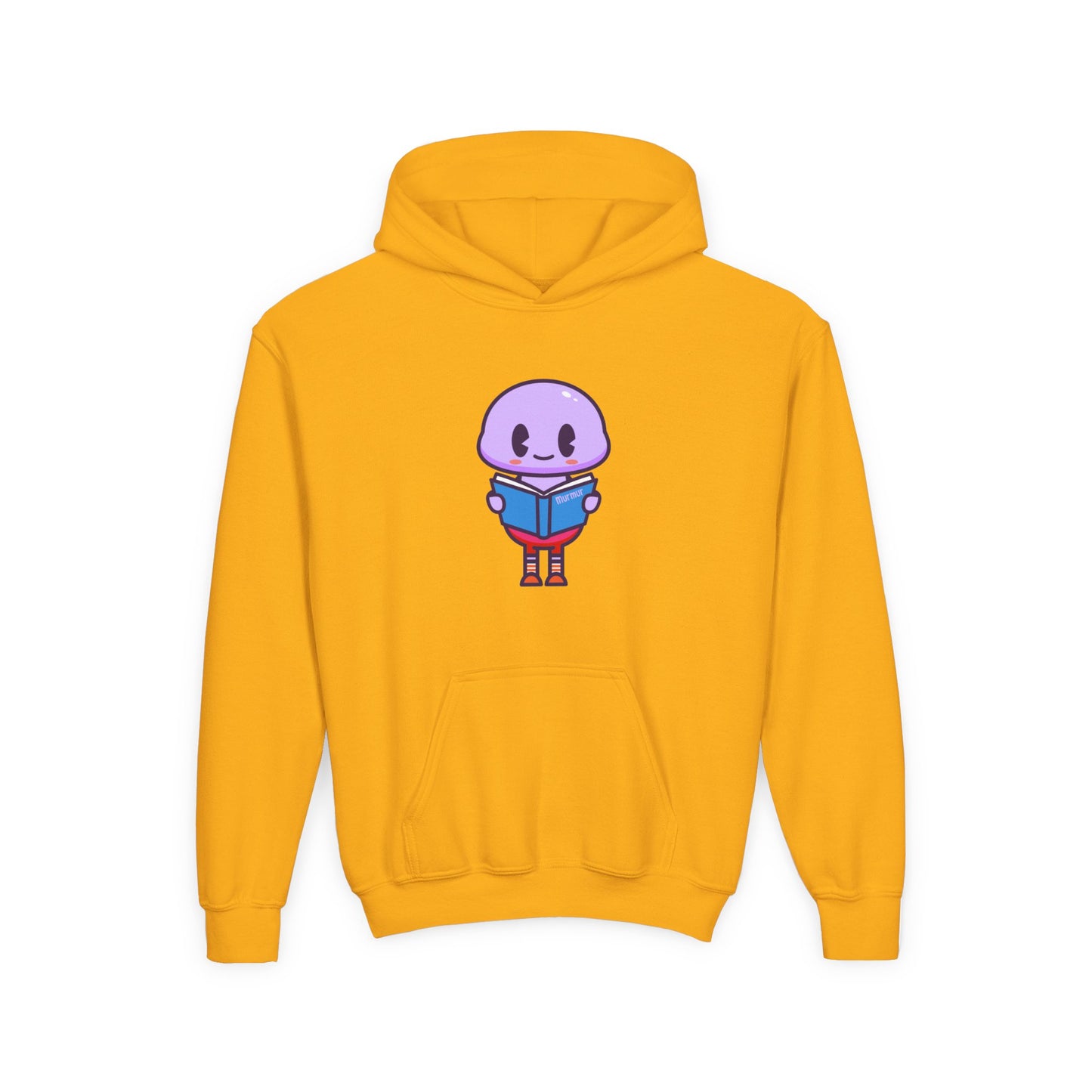 Murmur’s Storytime Youth Hoodie – Cozy Character Sweatshirt for Kids