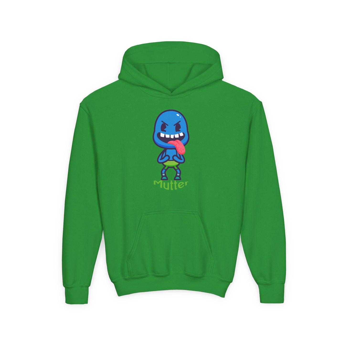 Mutter’s Big Smile Youth Hoodie – Fun Character Sweatshirt for Kids