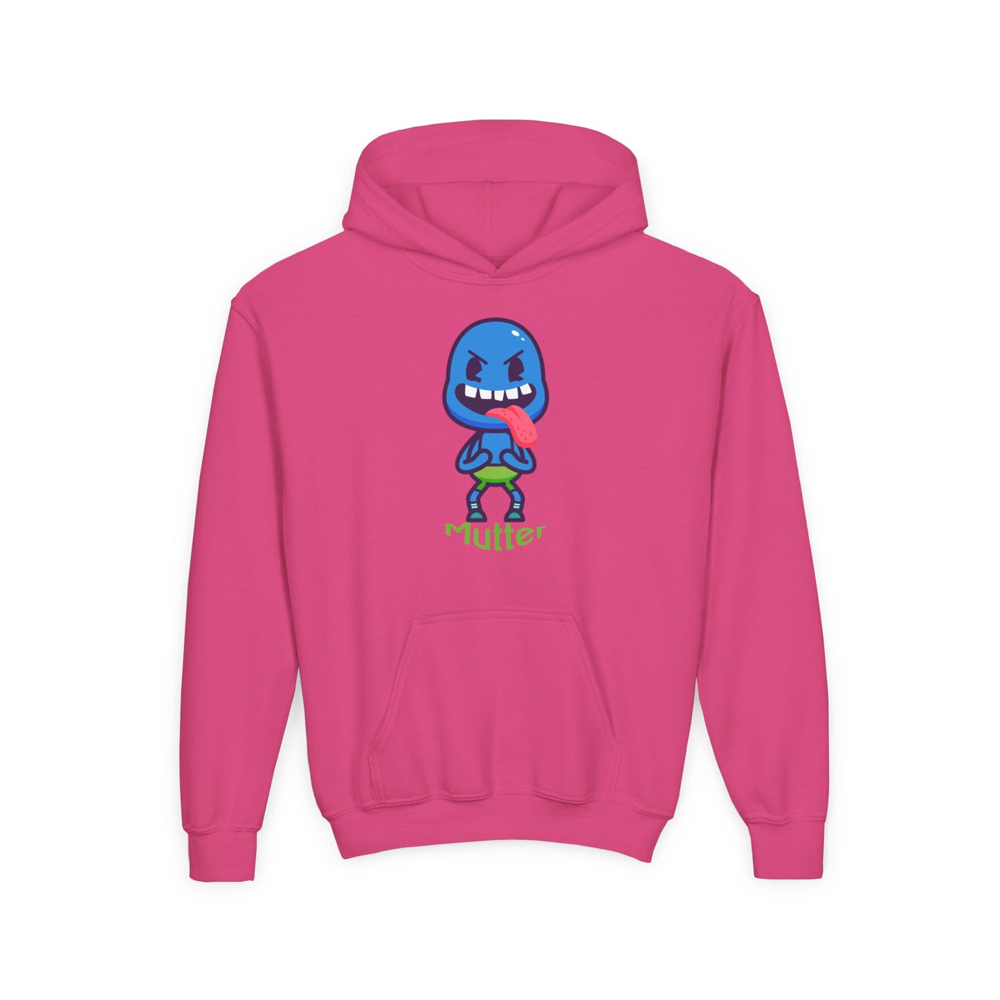 Mutter’s Big Smile Youth Hoodie – Fun Character Sweatshirt for Kids