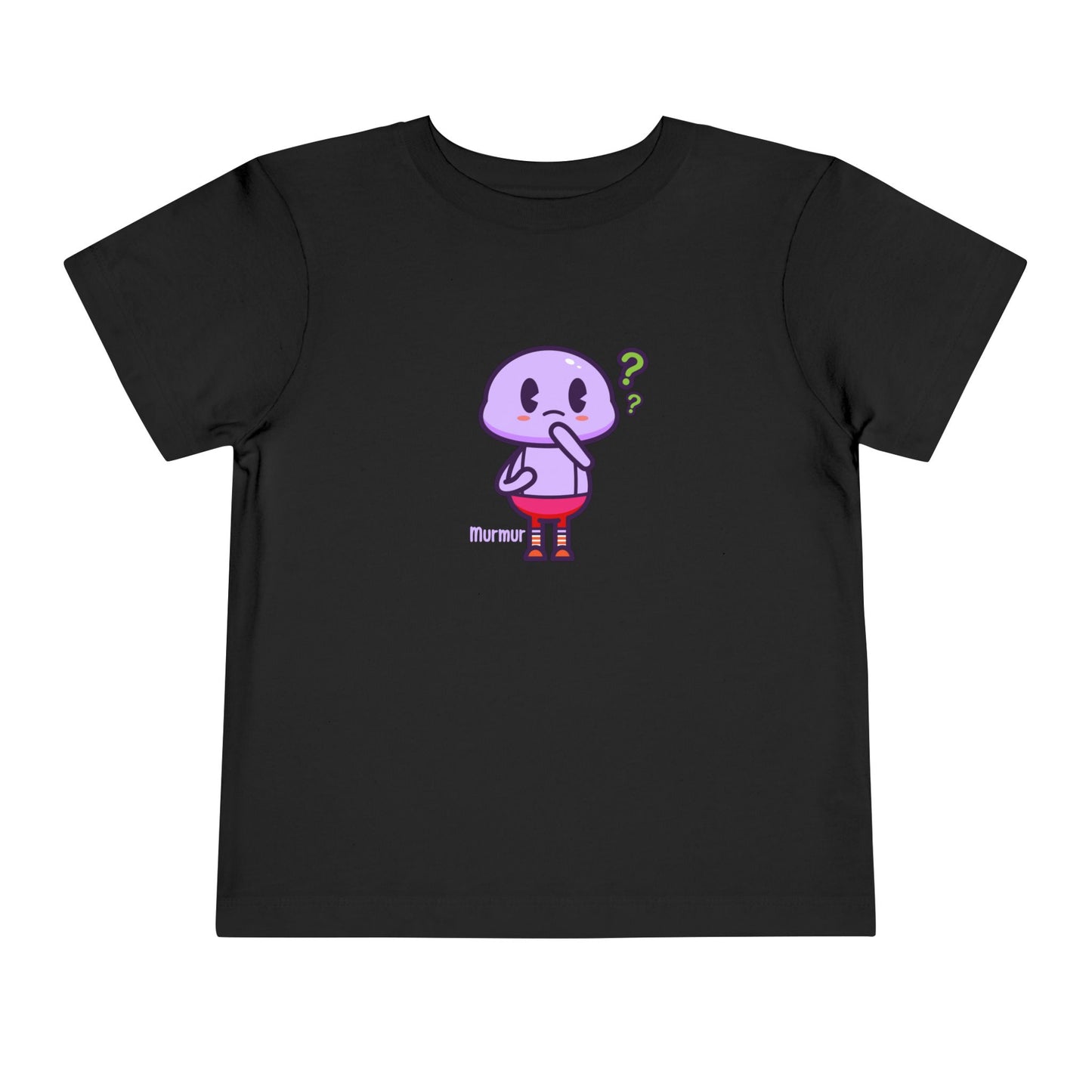 Murmur Curious Toddler Tee - Cute Character Design for Kids