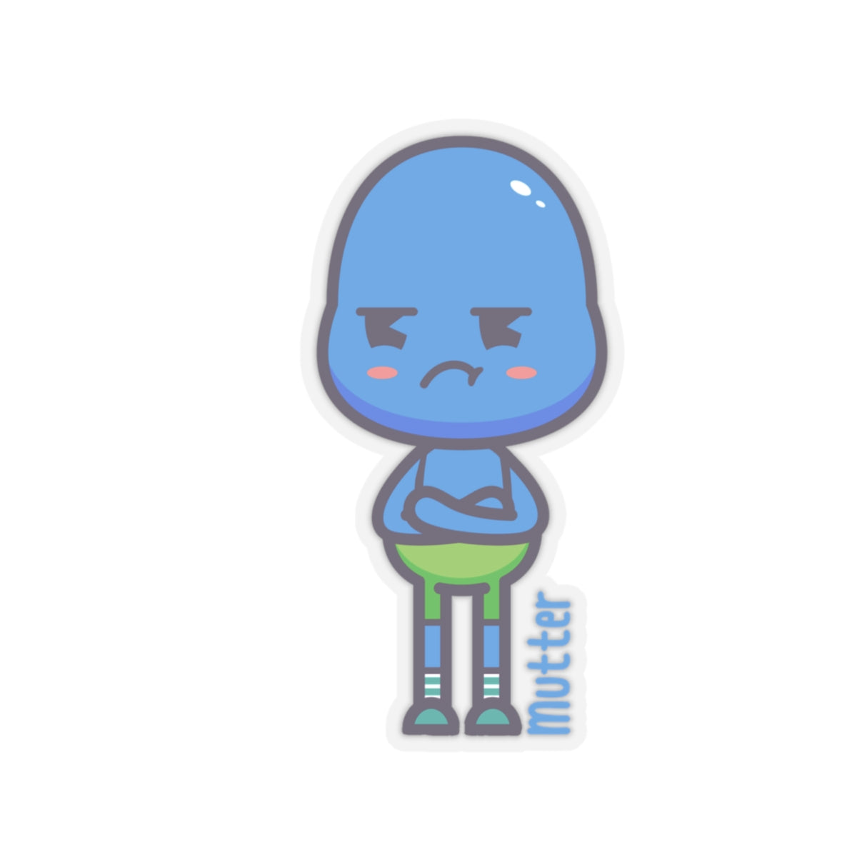 Character Sticker: Mutter Listening
