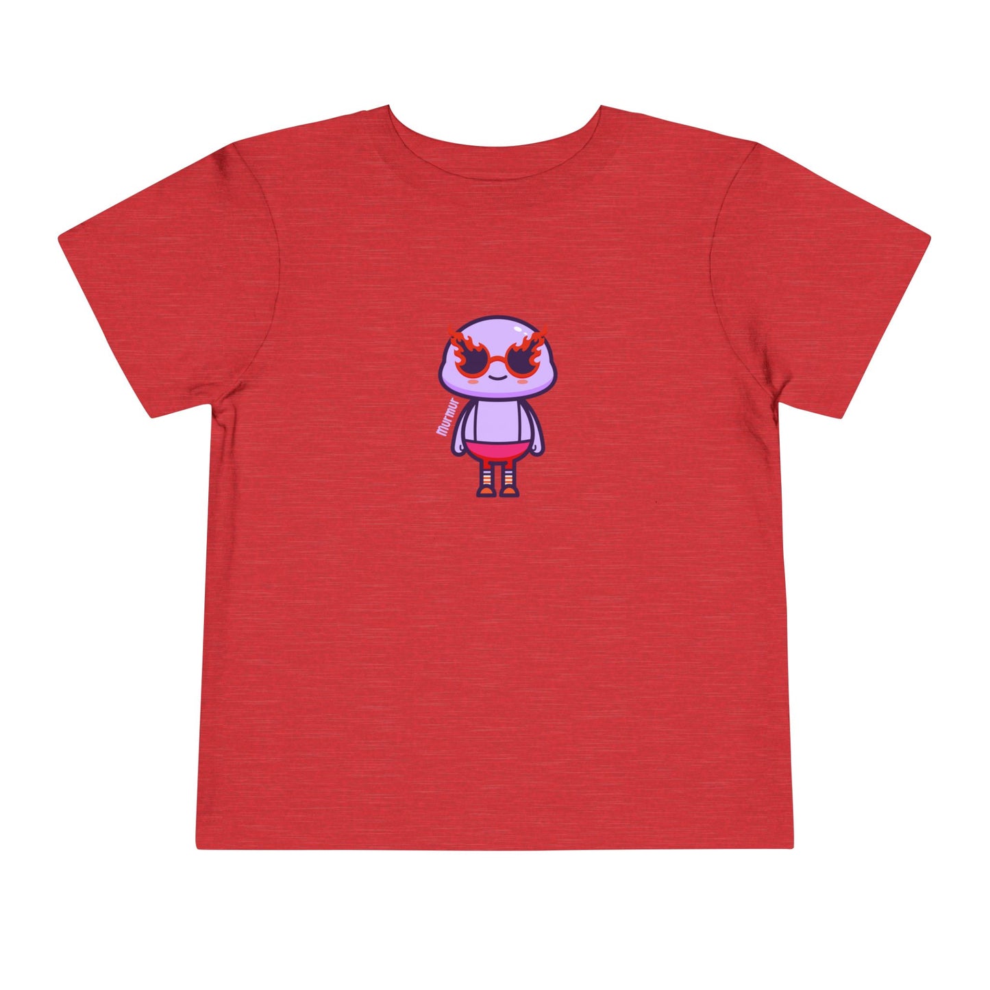 Murmur's "Fired Up" Toddler Tee – Fun Character T-Shirt for Kids
