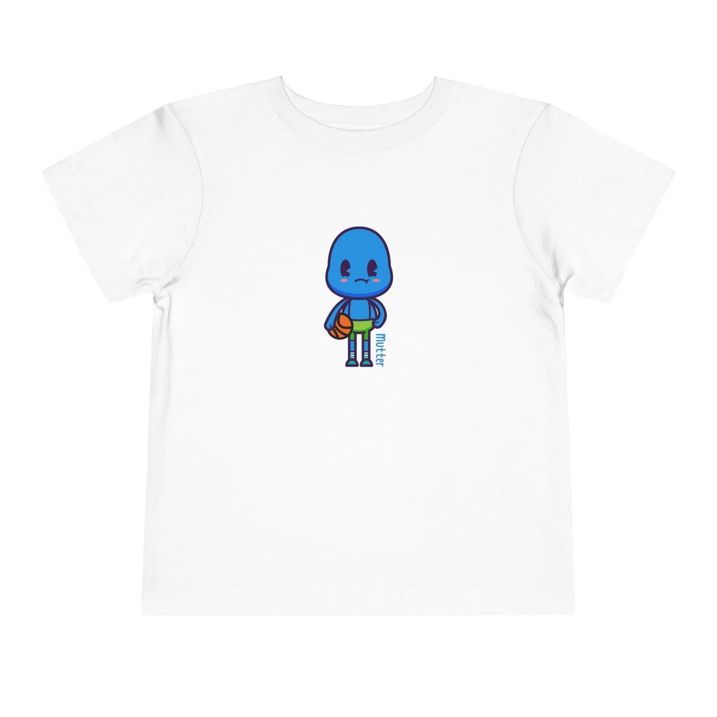 Mutter “Hoops” Toddler Tee – Basketball Game Time Kids Shirt