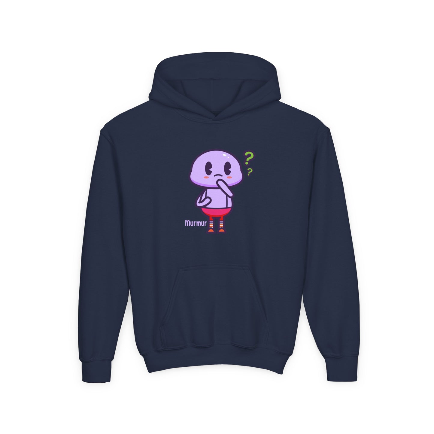 Murmur’s Curious Youth Hoodie – Fun Character Sweatshirt for Kids