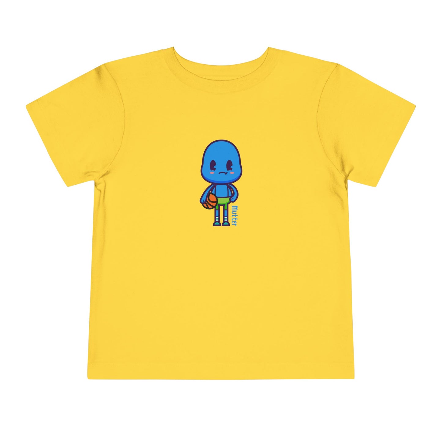 Mutter “Hoops” Toddler Tee – Basketball Game Time Kids Shirt