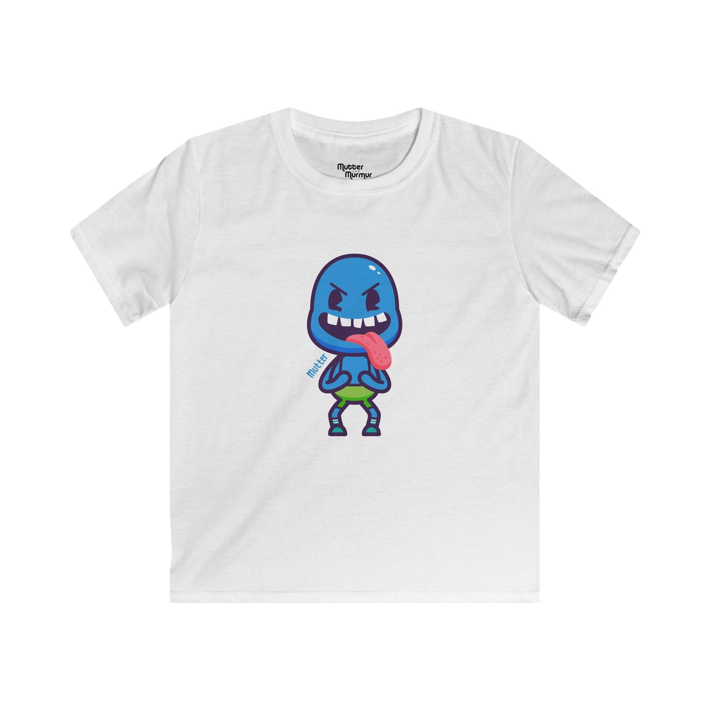 Mutter’s Big Smile Youth Tee – Fun Character T-Shirt for Kids
