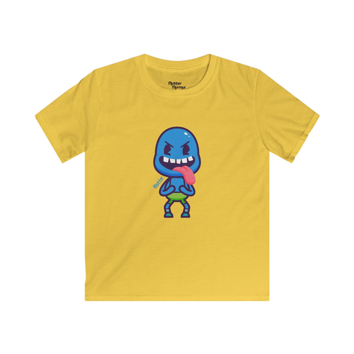 Mutter’s Big Smile Youth Tee – Fun Character T-Shirt for Kids