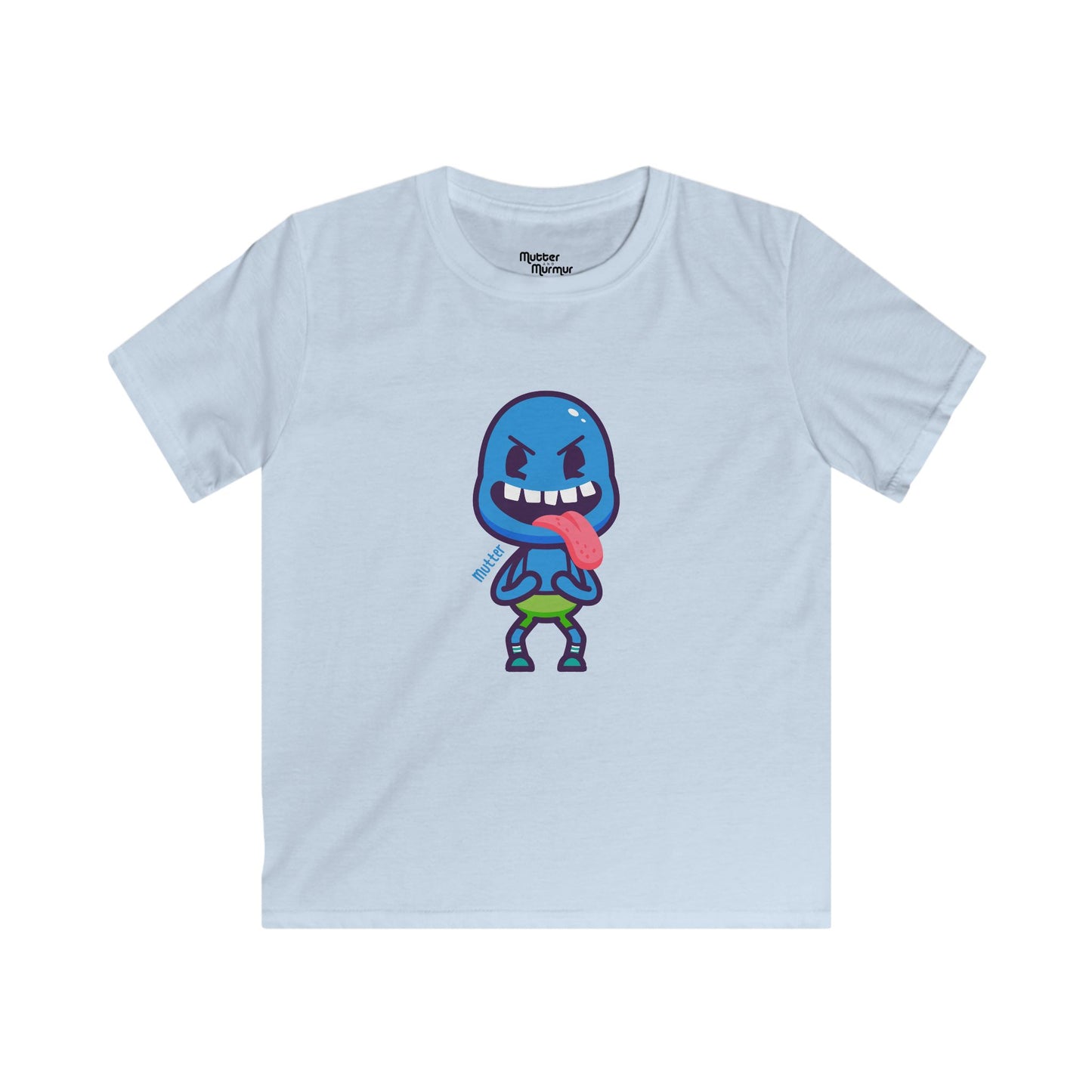 Mutter’s Big Smile Youth Tee – Fun Character T-Shirt for Kids