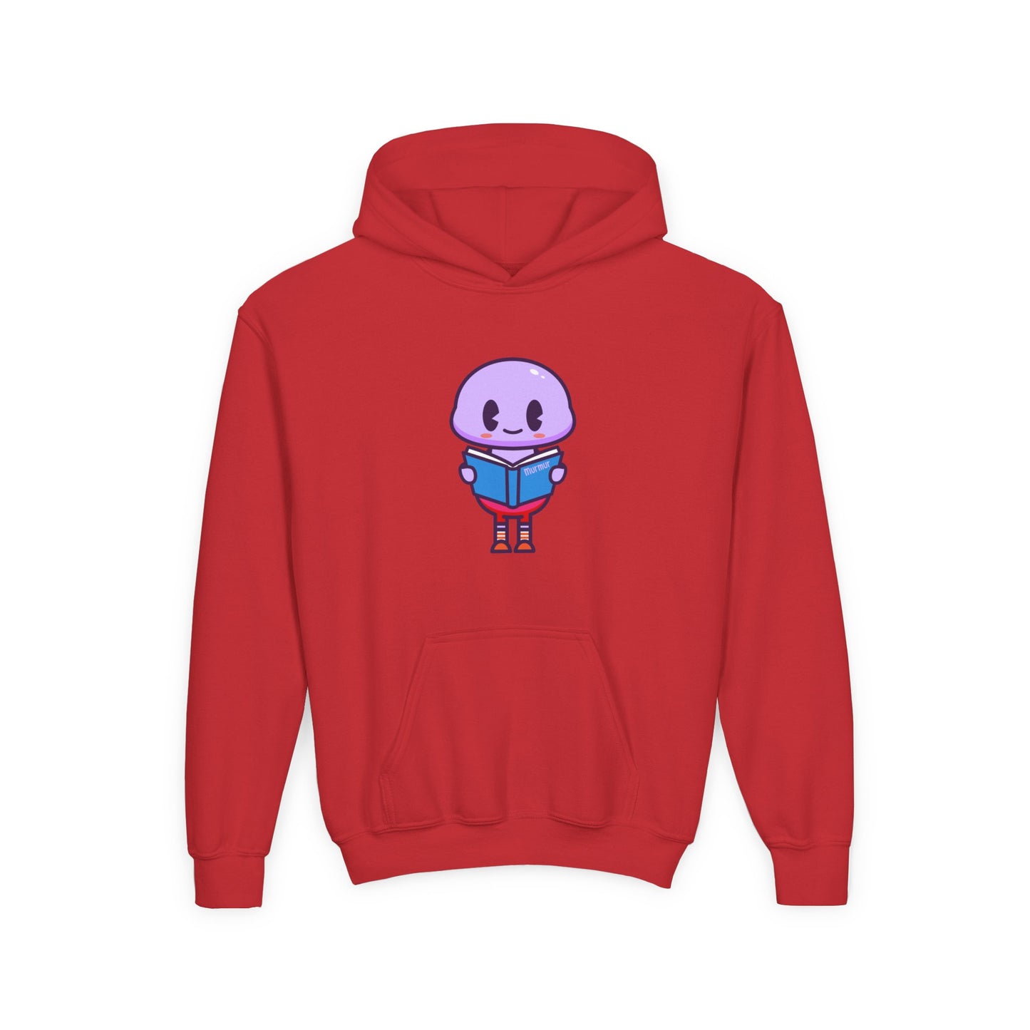 Murmur’s Storytime Youth Hoodie – Cozy Character Sweatshirt for Kids