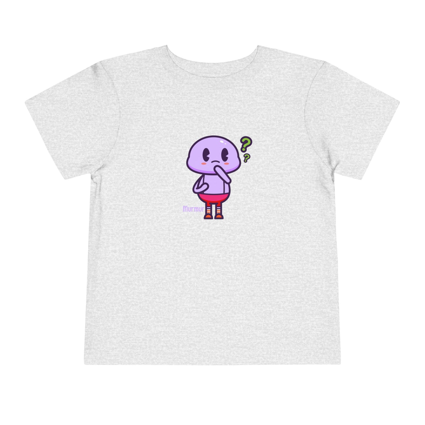Murmur Curious Toddler Tee - Cute Character Design for Kids