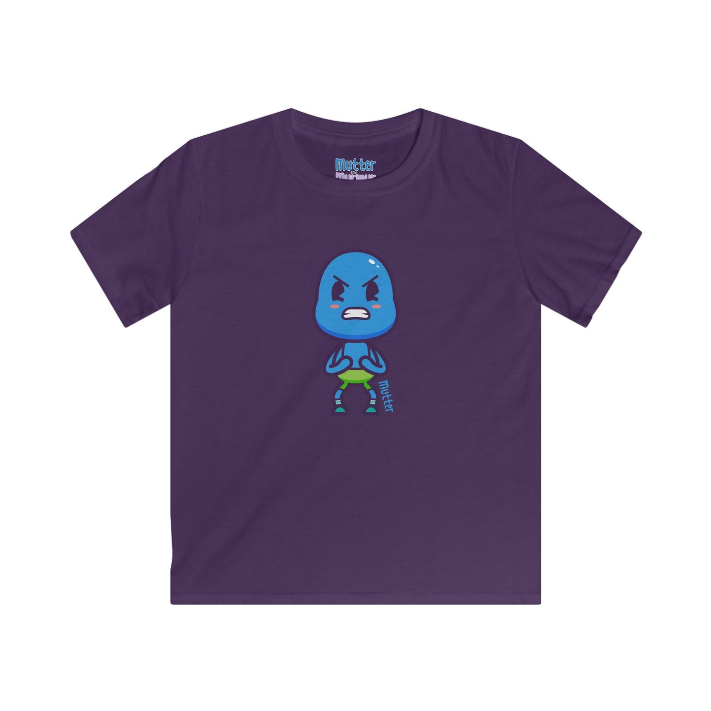 Mutter Frustration Youth Tee – Fun Character Kid T-Shirt