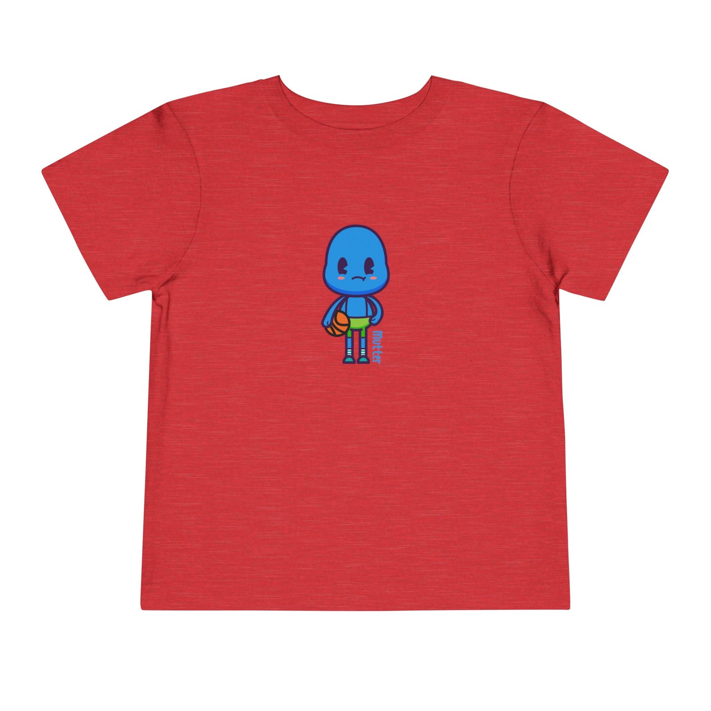 Mutter “Hoops” Toddler Tee – Basketball Game Time Kids Shirt