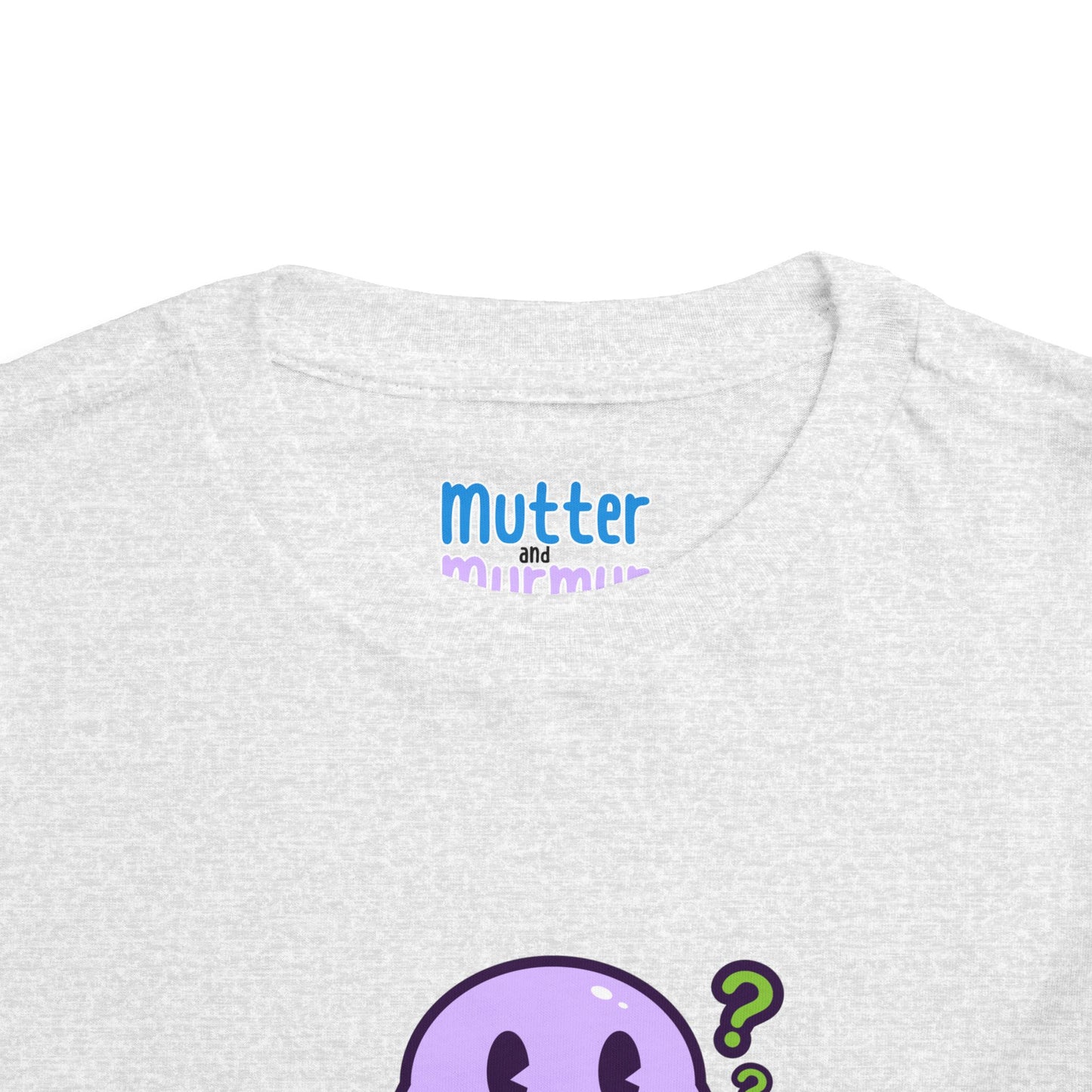 Murmur Curious Toddler Tee - Cute Character Design for Kids