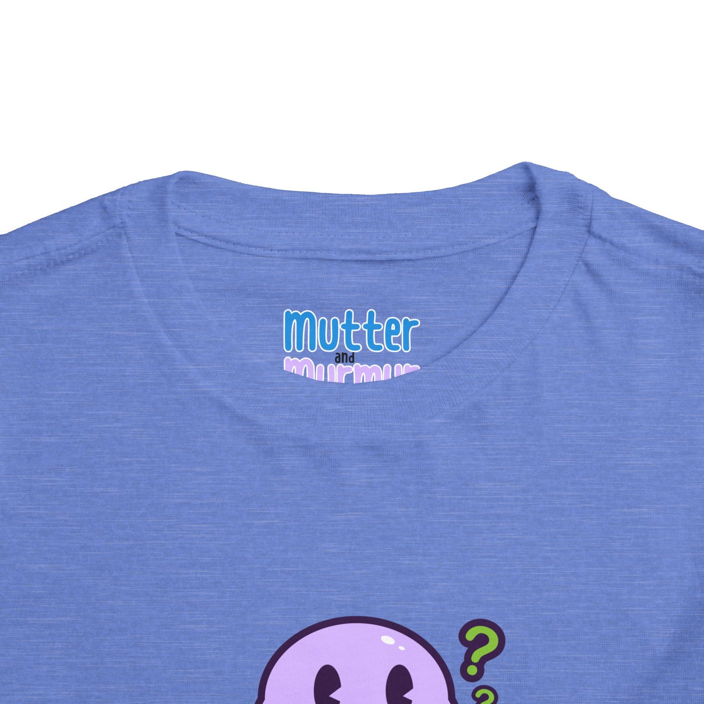 Murmur Curious Toddler Tee - Cute Character Design for Kids