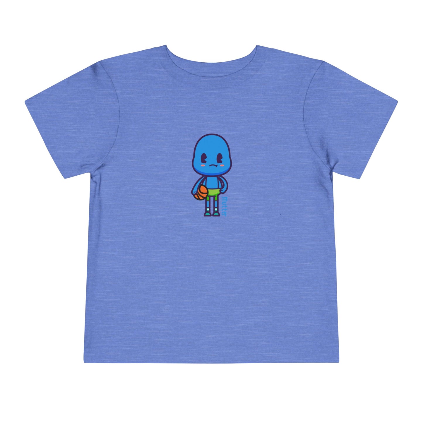 Mutter “Hoops” Toddler Tee – Basketball Game Time Kids Shirt