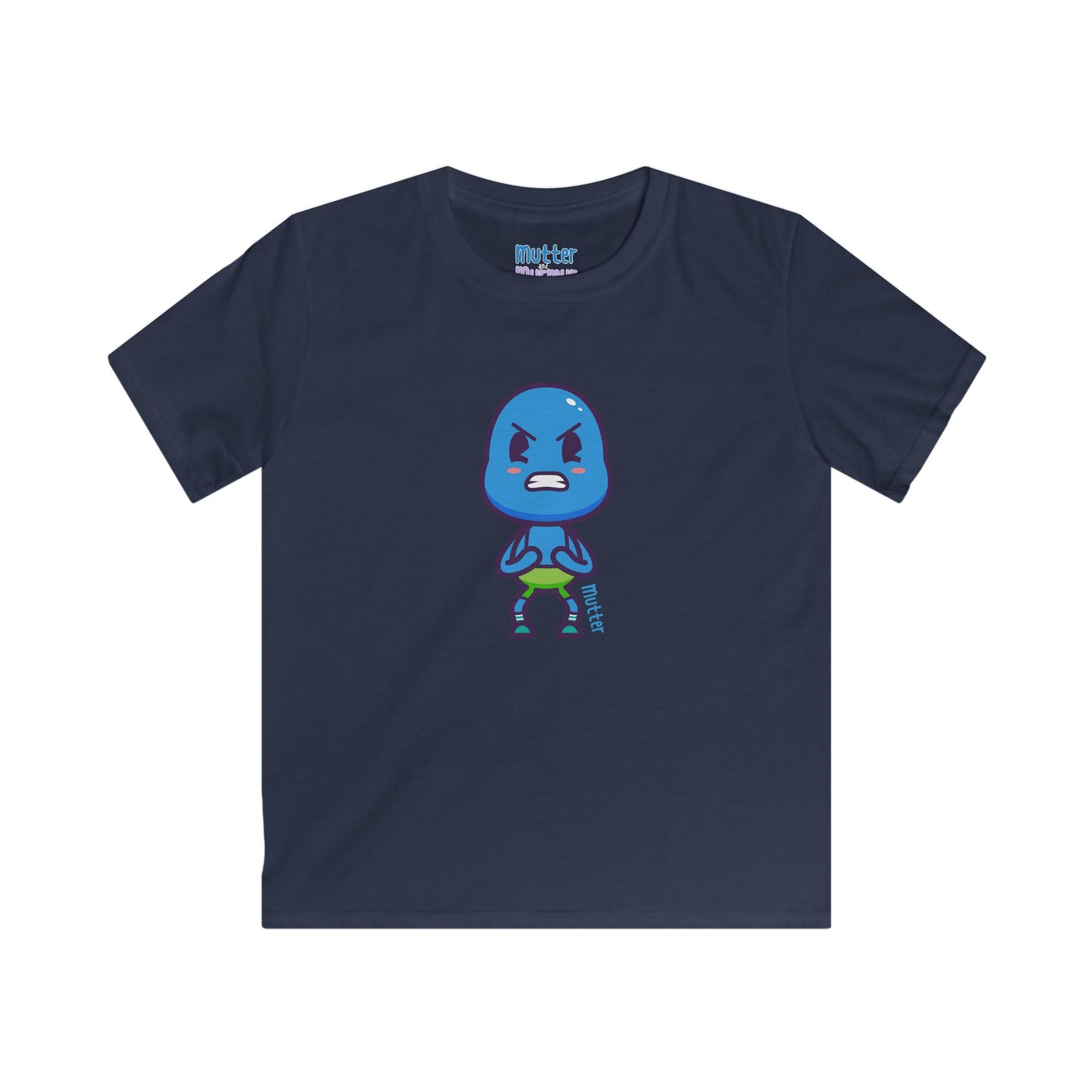 Mutter Frustration Youth Tee – Fun Character Kid T-Shirt