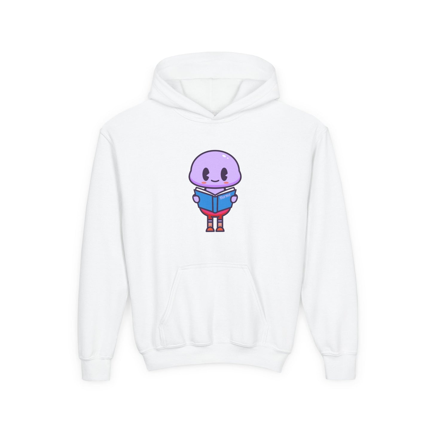 Murmur’s Storytime Youth Hoodie – Cozy Character Sweatshirt for Kids