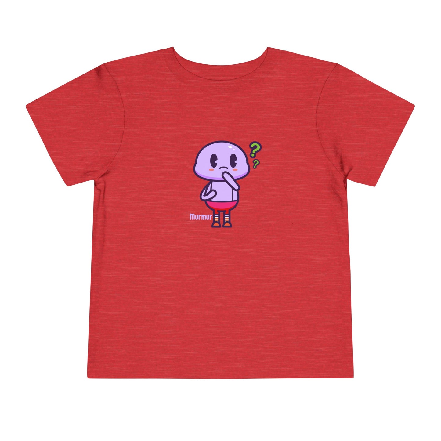 Murmur Curious Toddler Tee - Cute Character Design for Kids