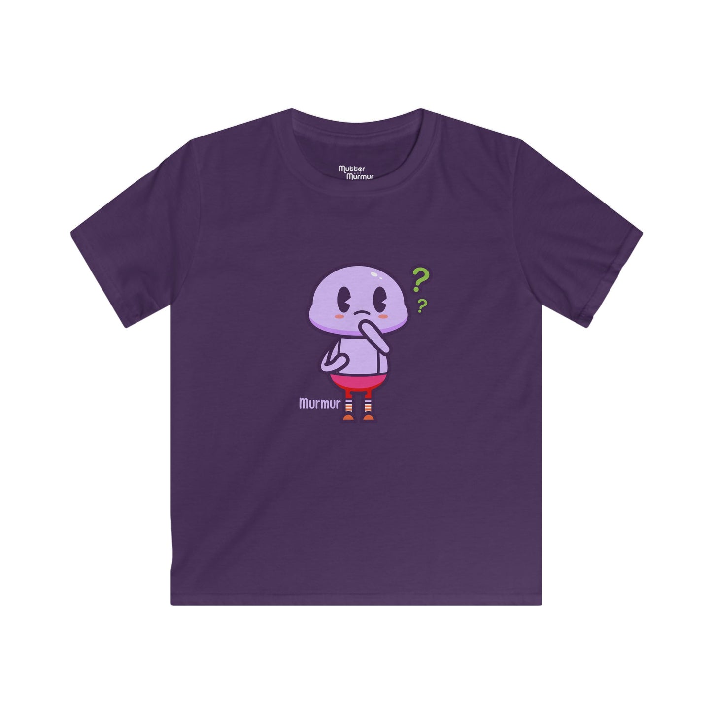 Murmur Curious Youth Tee – Fun Character Kids T-Shirt