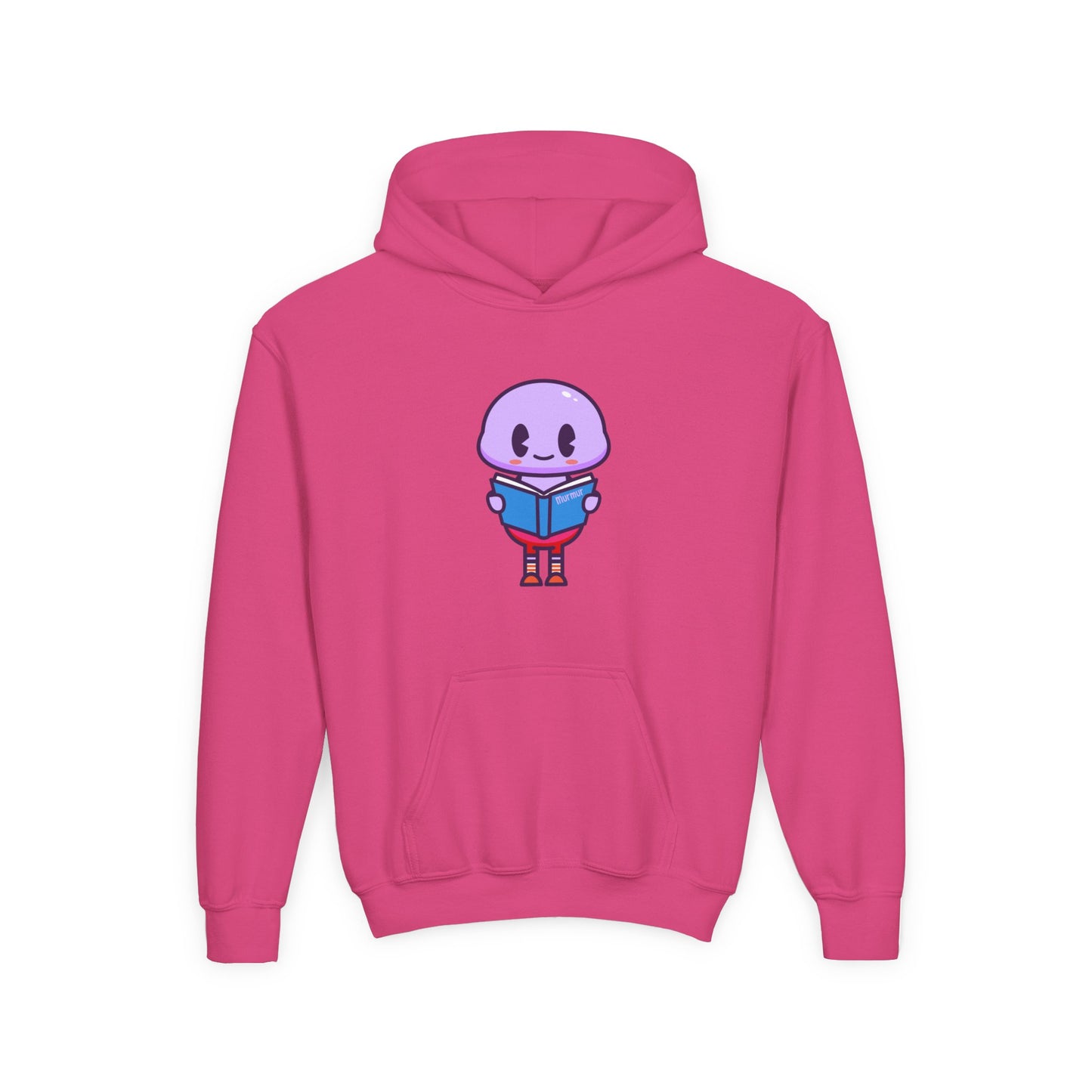 Murmur’s Storytime Youth Hoodie – Cozy Character Sweatshirt for Kids