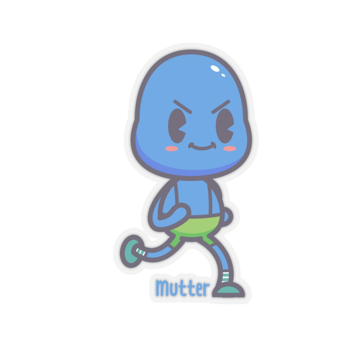 Character Sticker: Mutter Running