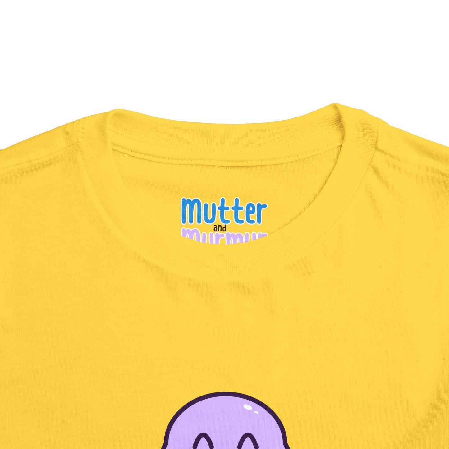 Murmur Waving Hello Toddler Tee - Cute Character Design for Kids