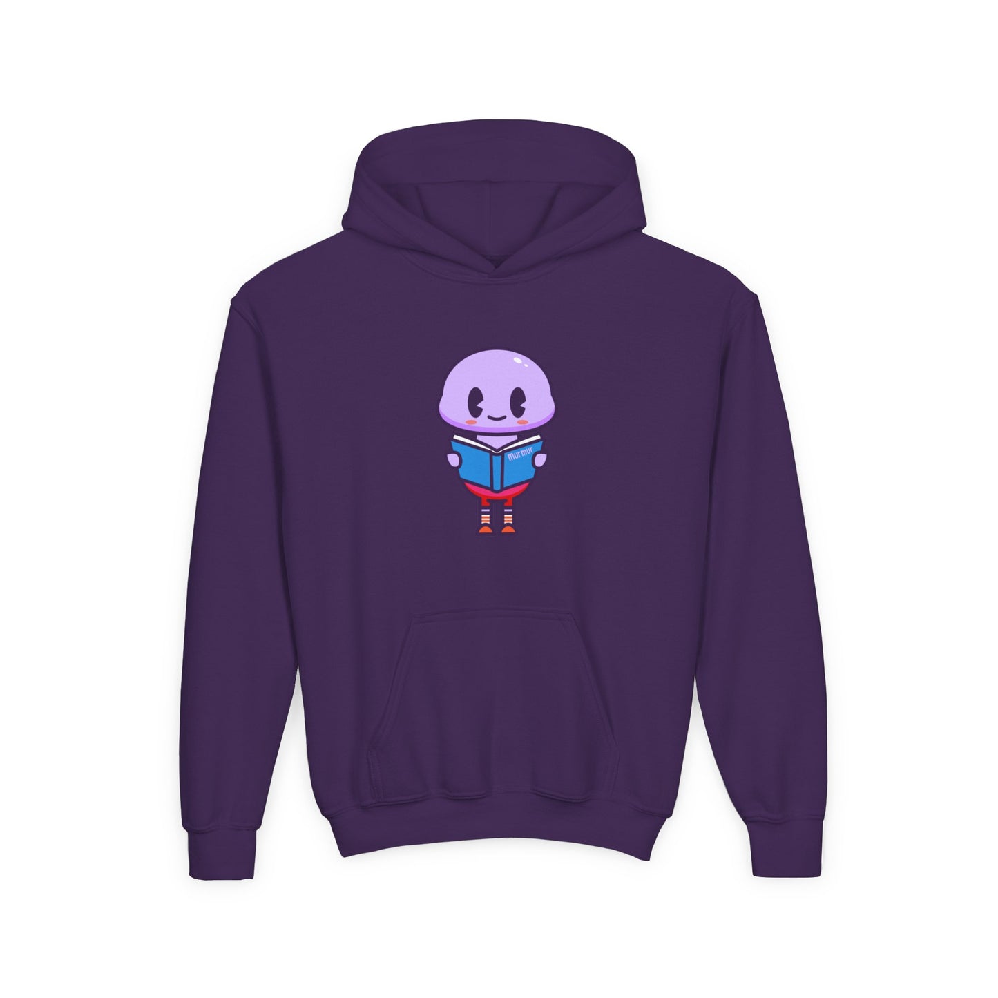 Murmur’s Storytime Youth Hoodie – Cozy Character Sweatshirt for Kids