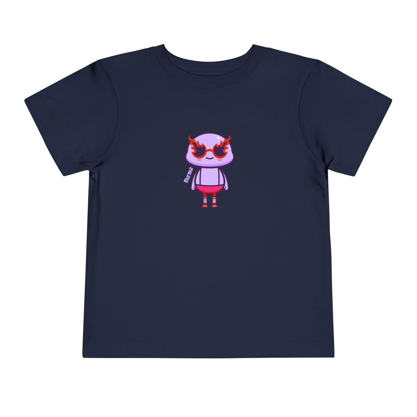 Murmur's "Fired Up" Toddler Tee – Fun Character T-Shirt for Kids