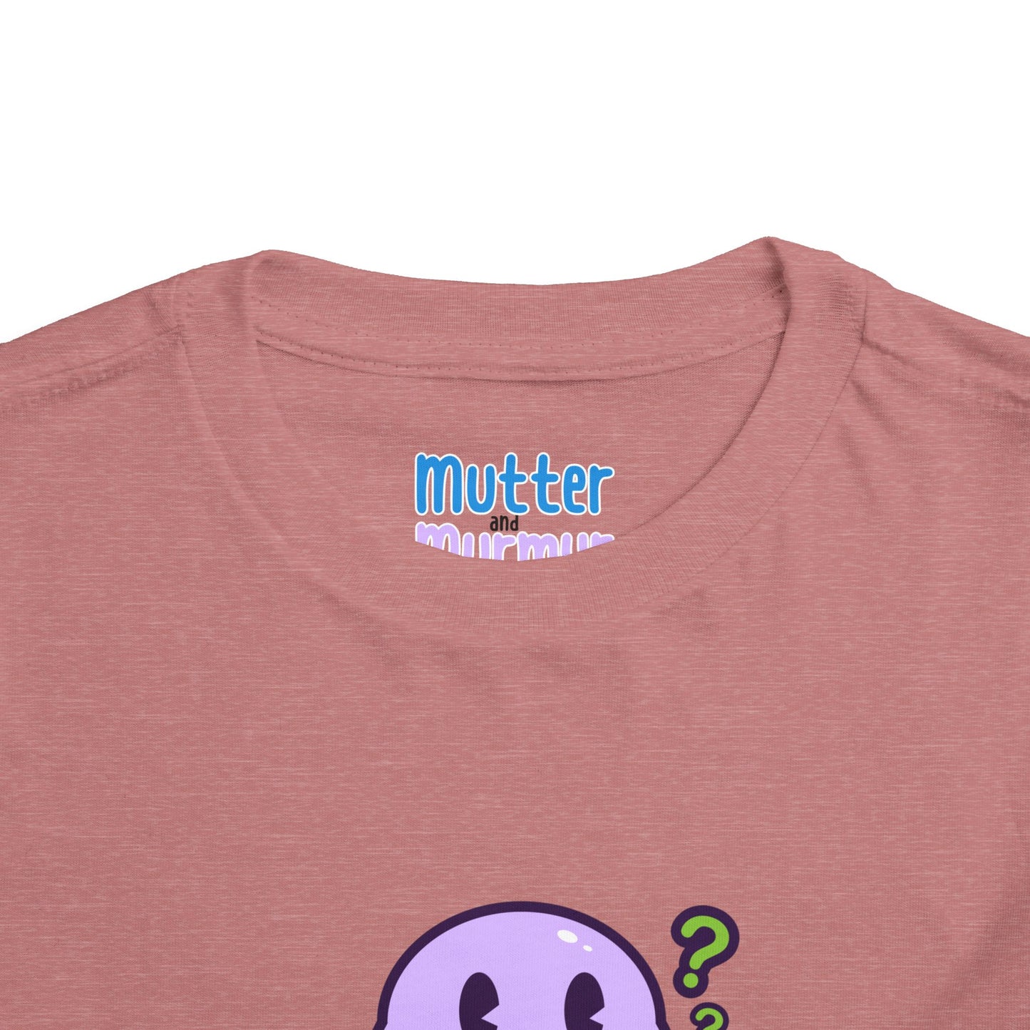 Murmur Curious Toddler Tee - Cute Character Design for Kids