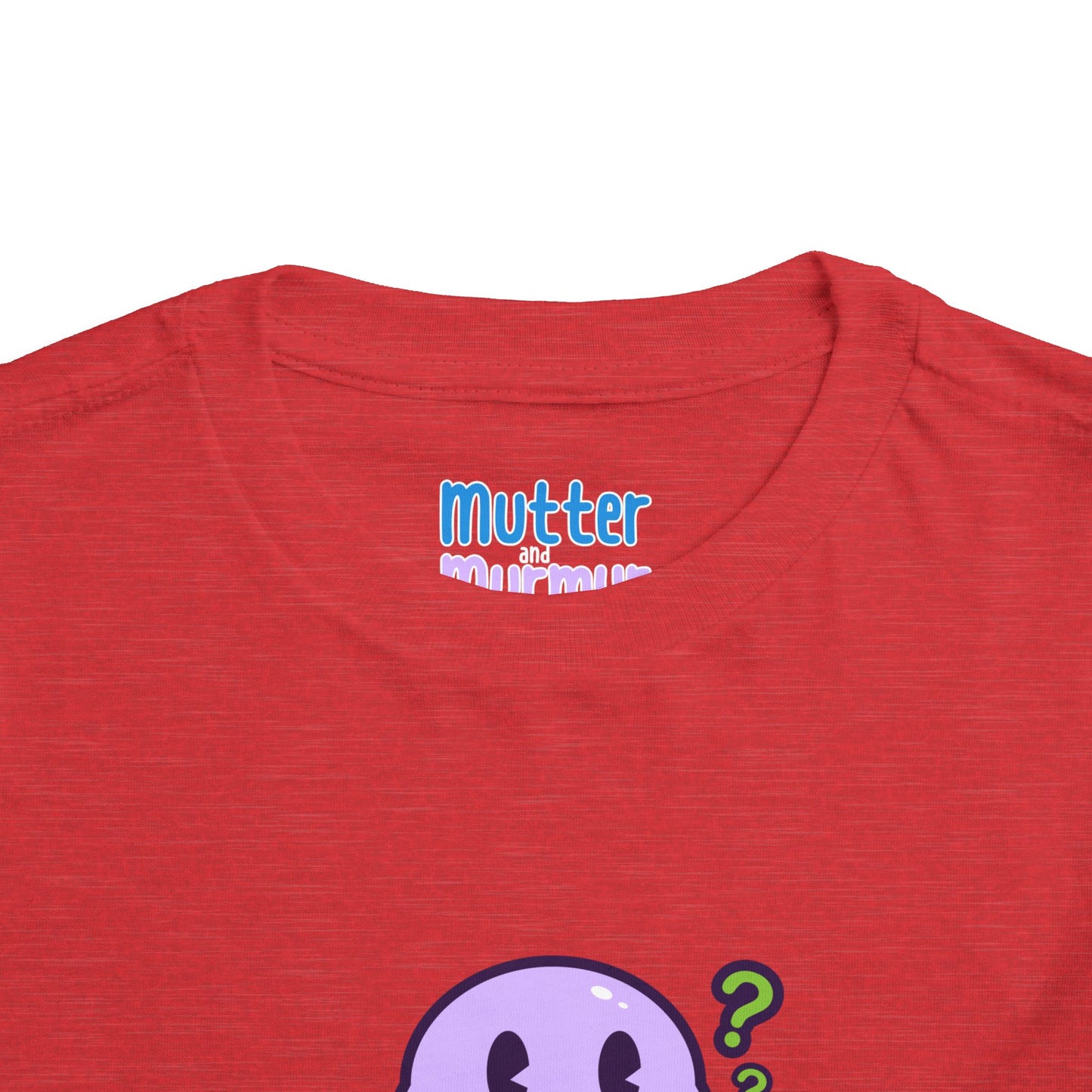 Murmur Curious Toddler Tee - Cute Character Design for Kids