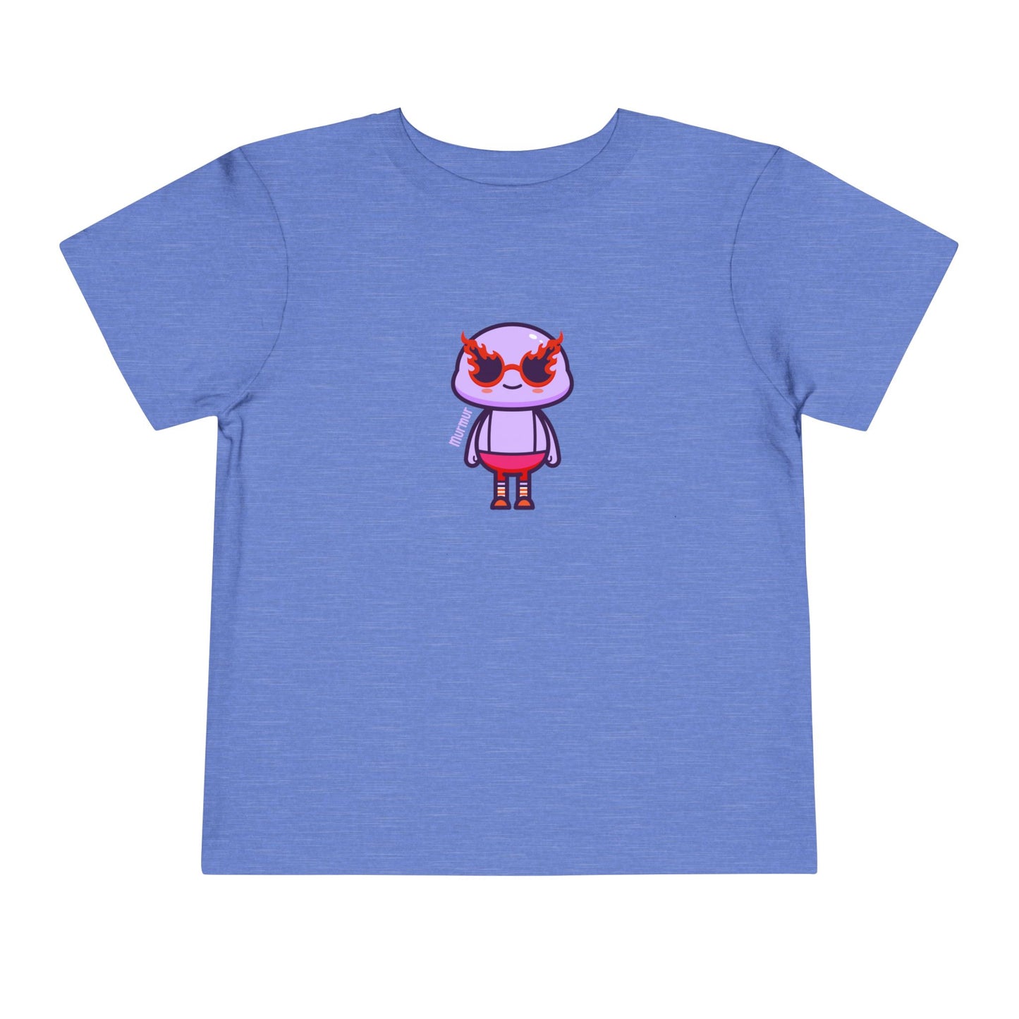 Murmur's "Fired Up" Toddler Tee – Fun Character T-Shirt for Kids