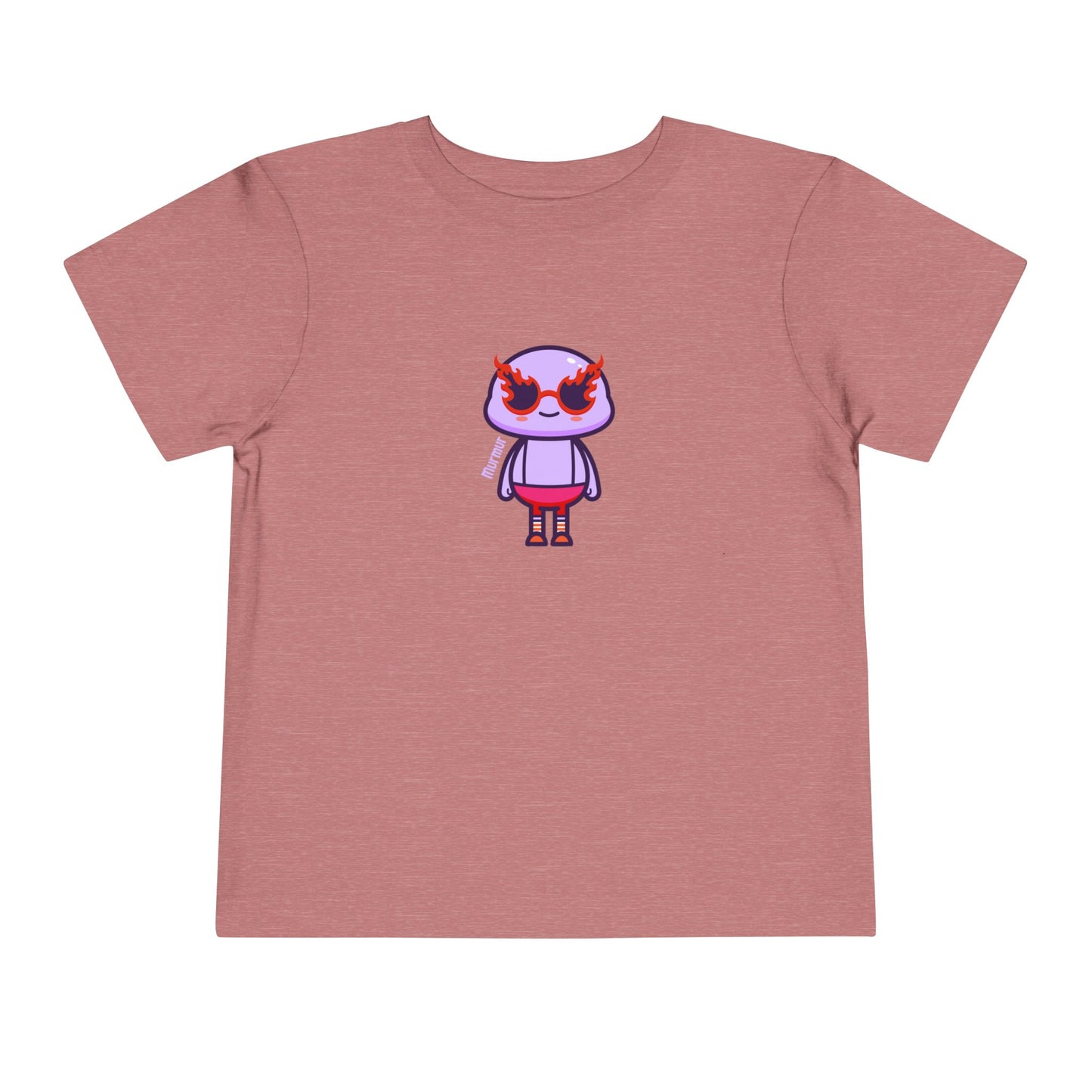 Murmur's "Fired Up" Toddler Tee – Fun Character T-Shirt for Kids