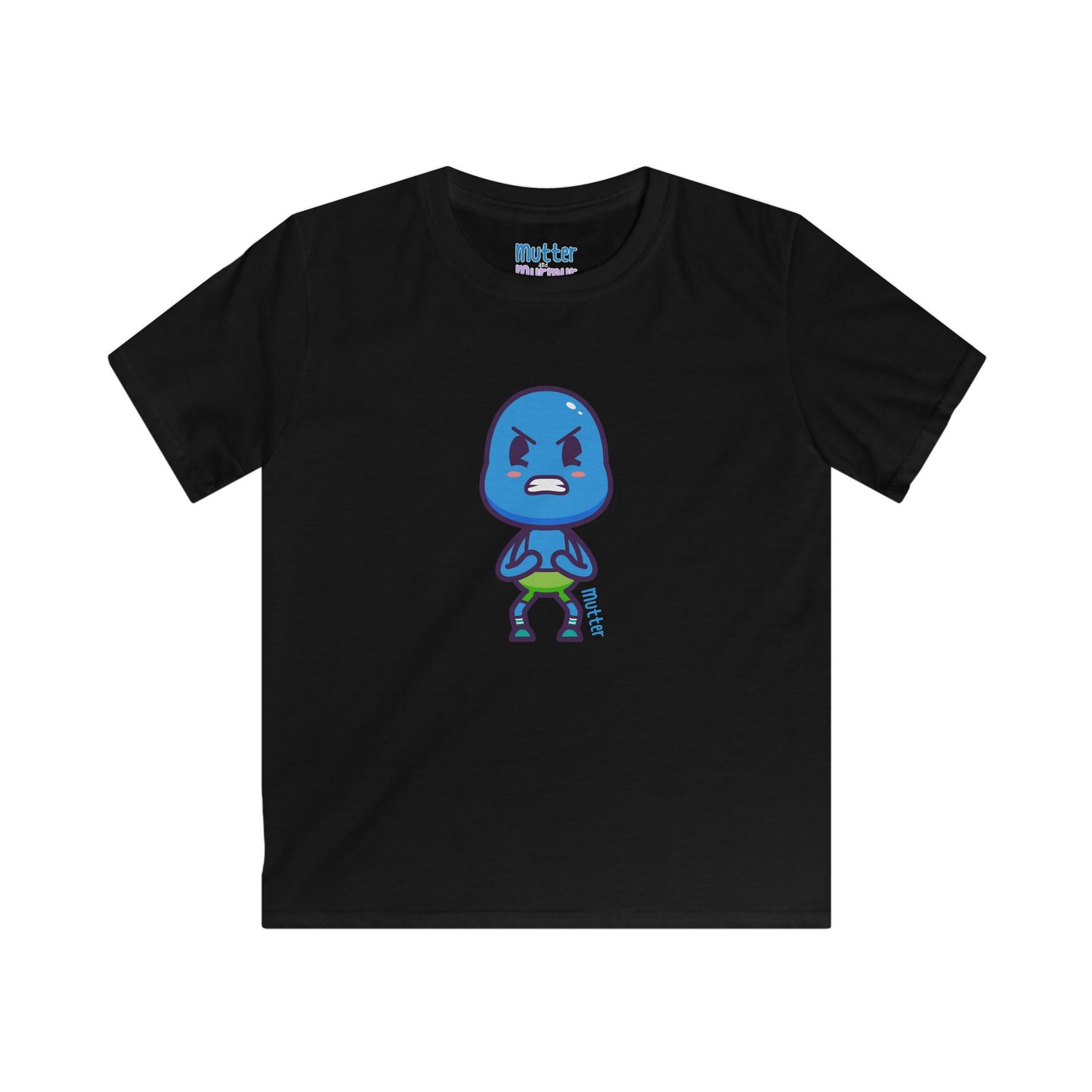 Mutter Frustration Youth Tee – Fun Character Kid T-Shirt