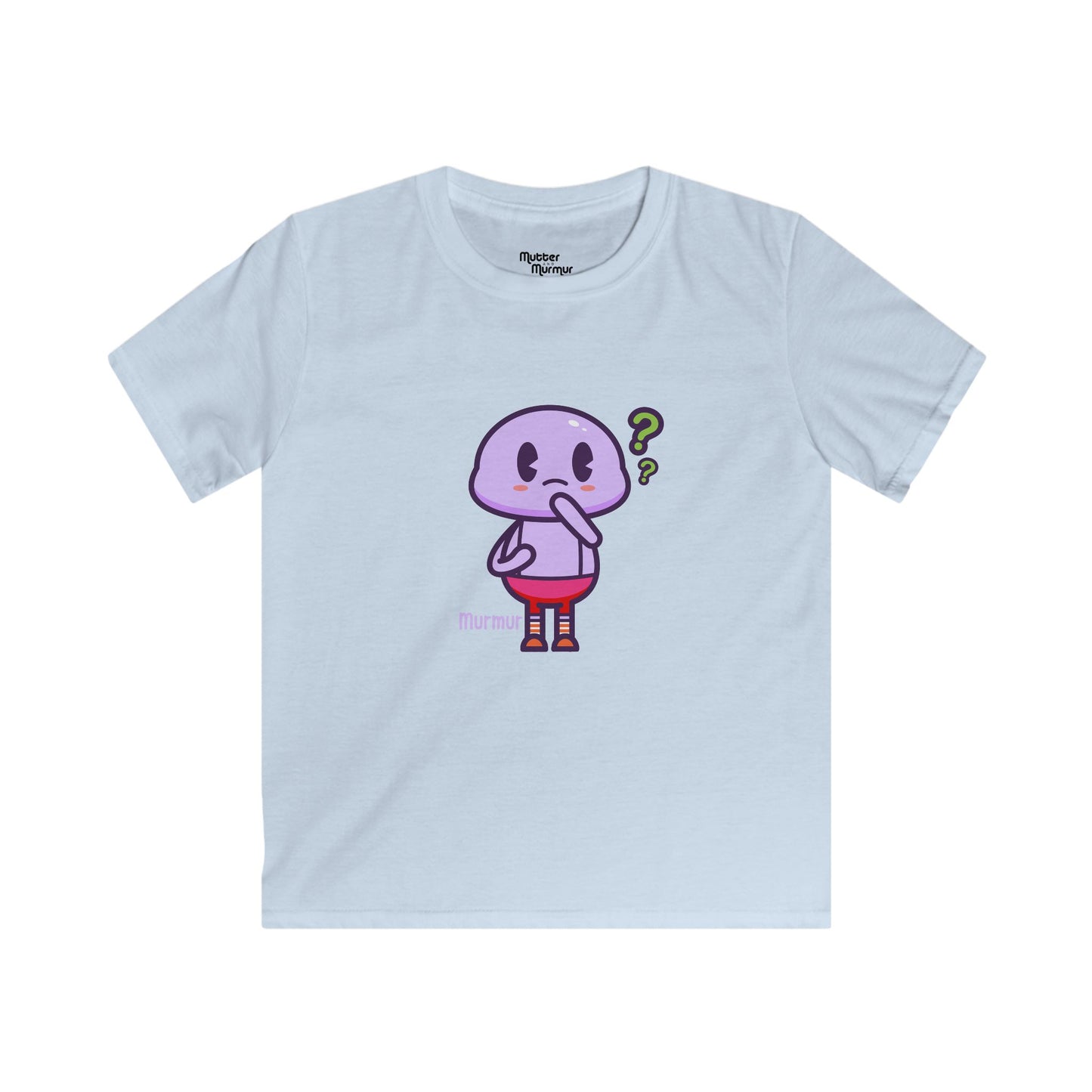 Murmur Curious Youth Tee – Fun Character Kids T-Shirt